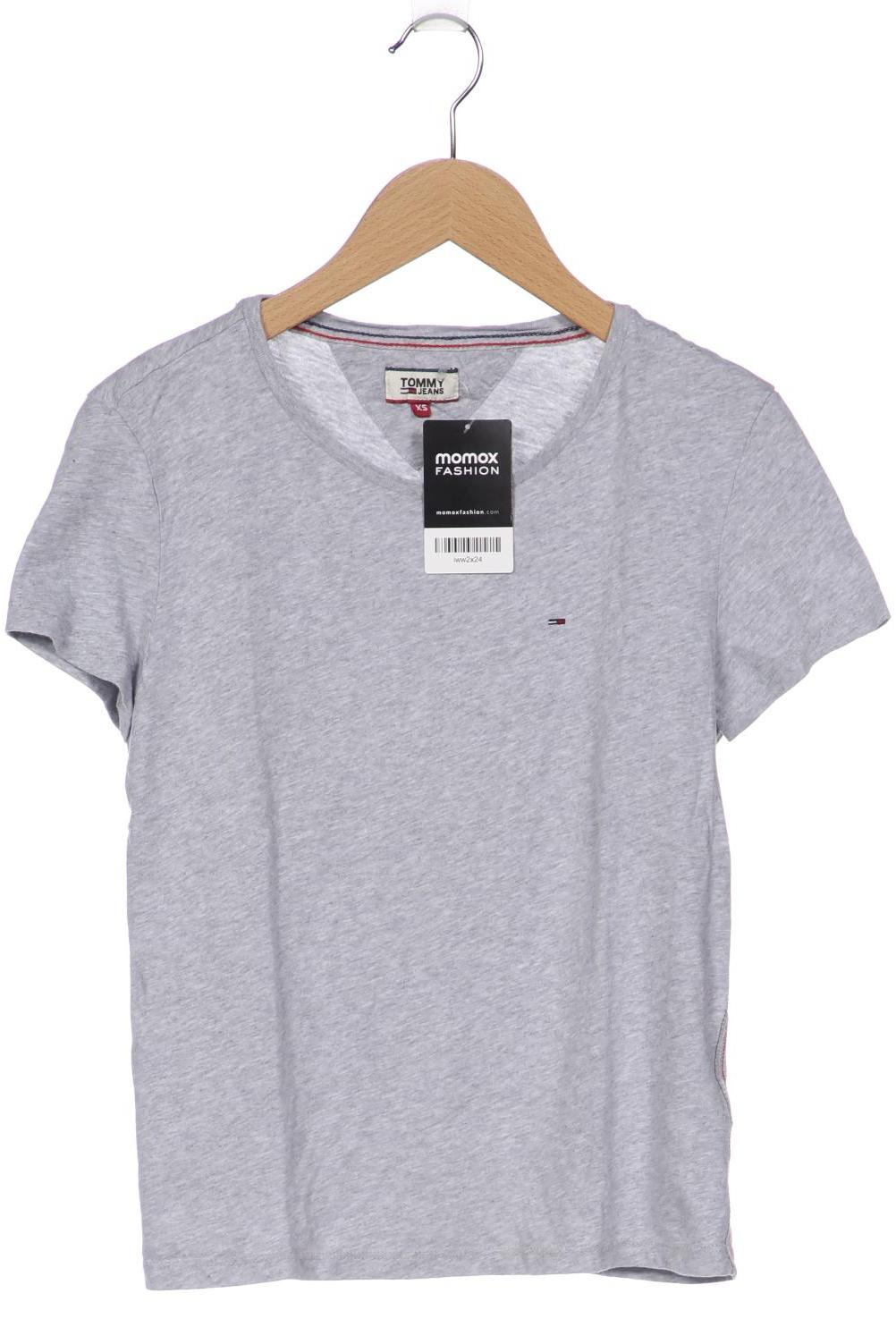

Tommy Jeans Damen T-Shirt, grau, Gr. 34