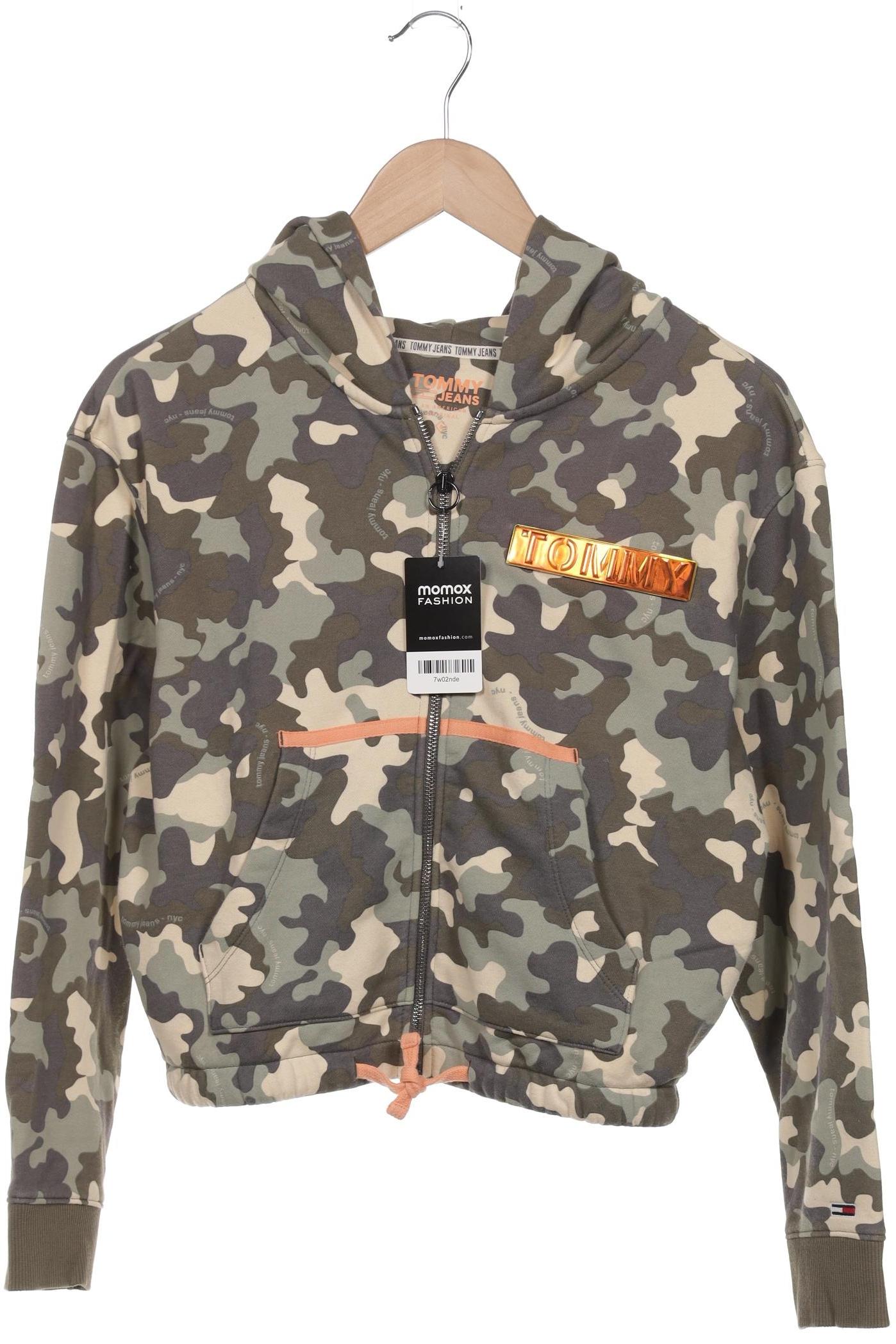 

Tommy Jeans Damen Kapuzenpullover, grün, Gr. 36