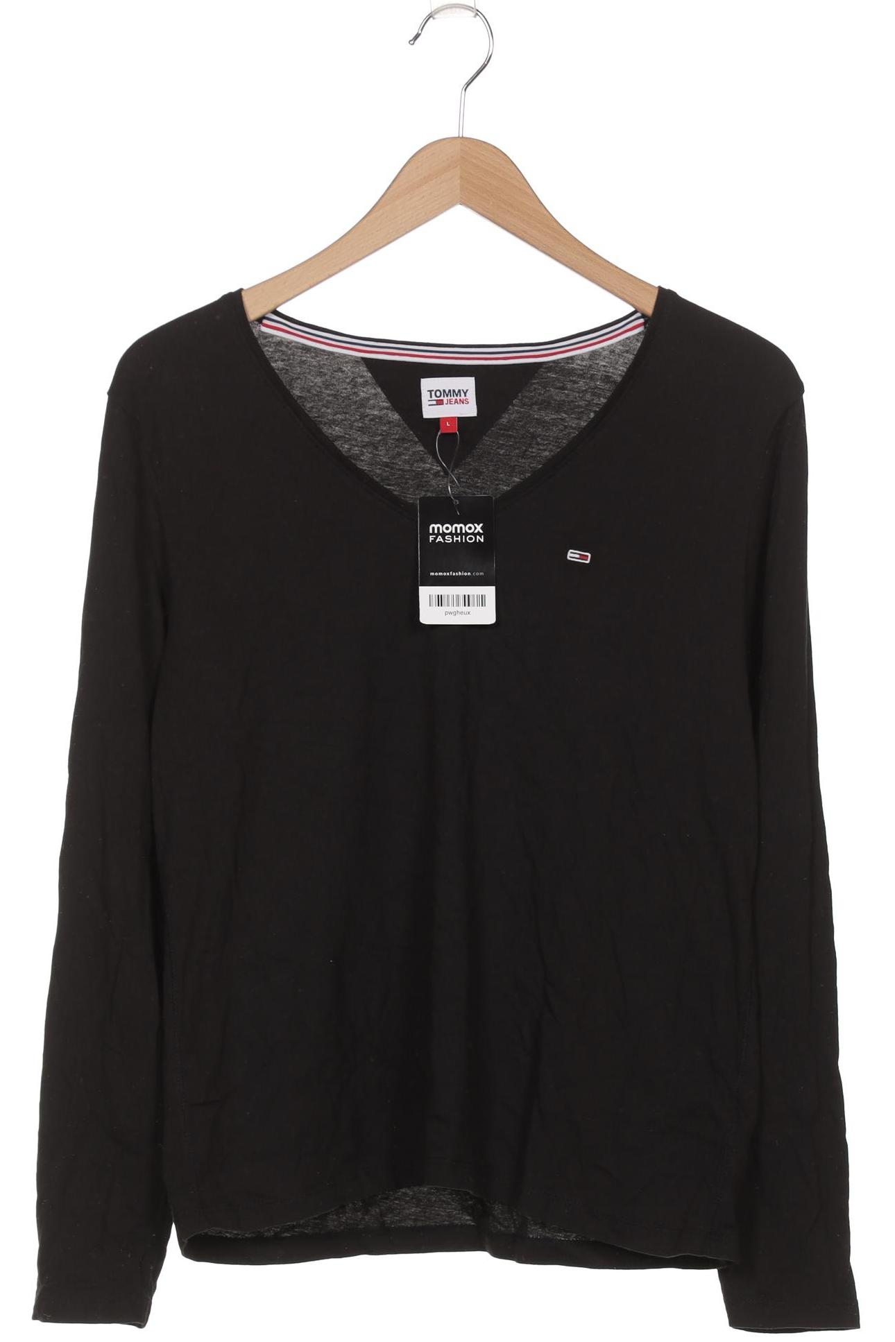 

Tommy Jeans Damen Langarmshirt, schwarz, Gr. 42