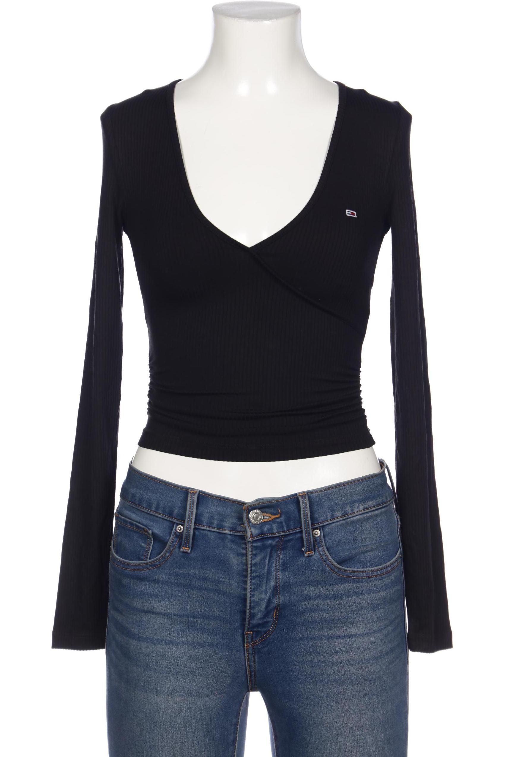 

Tommy Jeans Damen Langarmshirt, schwarz
