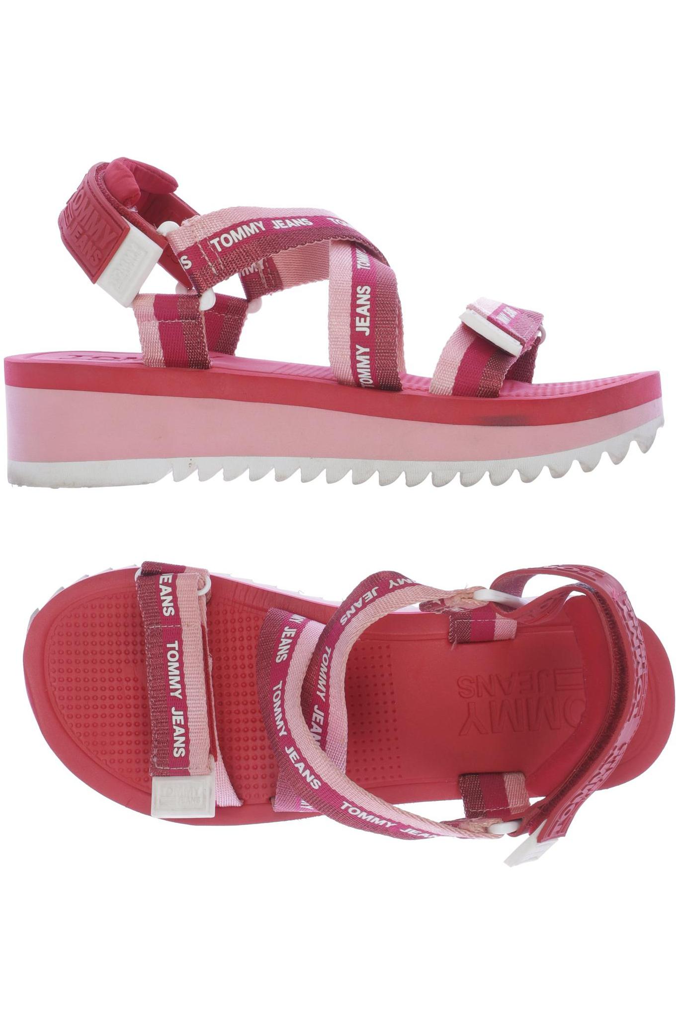 

Tommy Jeans Damen Sandale, rot, Gr. 38