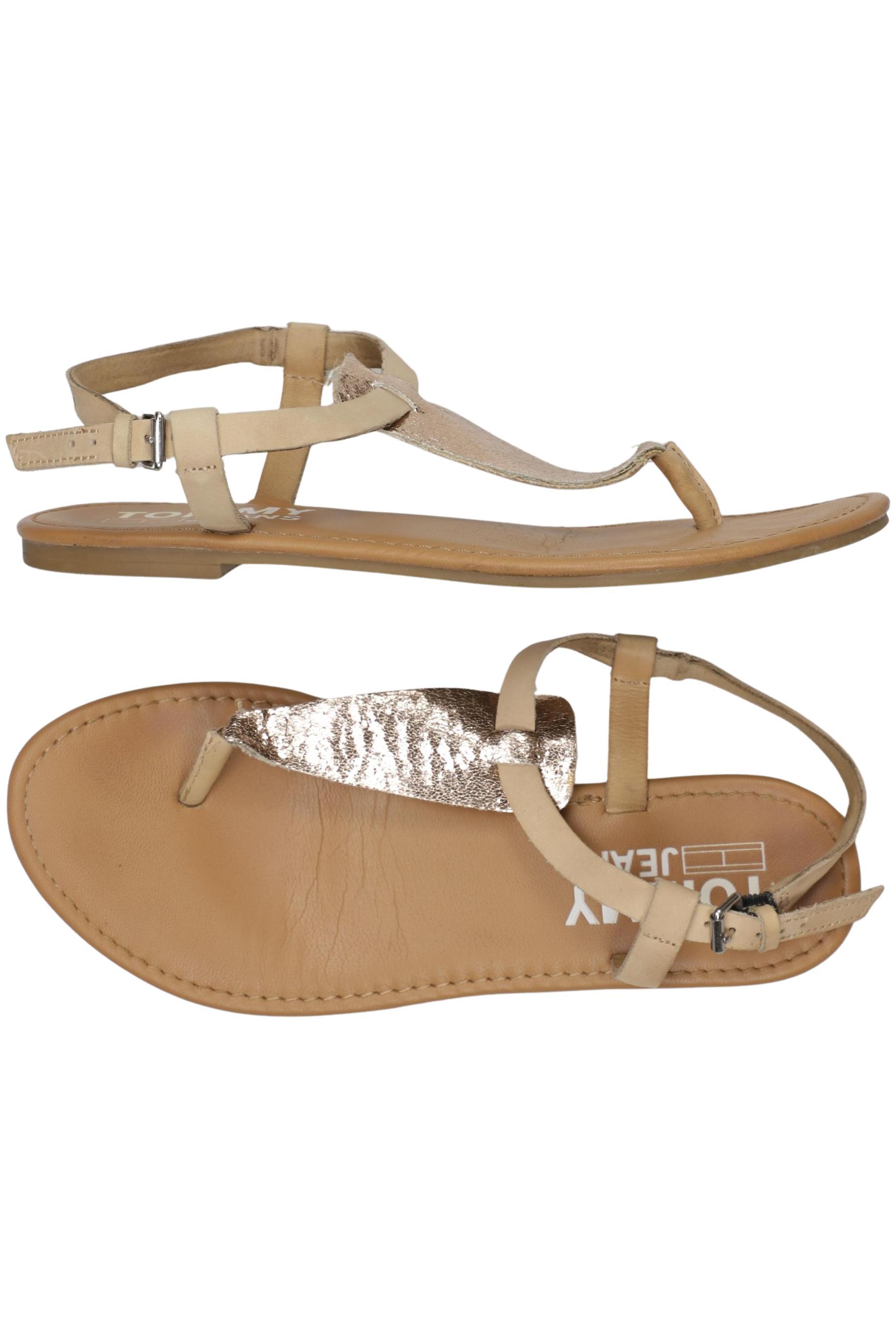 

Tommy Jeans Damen Sandale, beige, Gr. 37.5