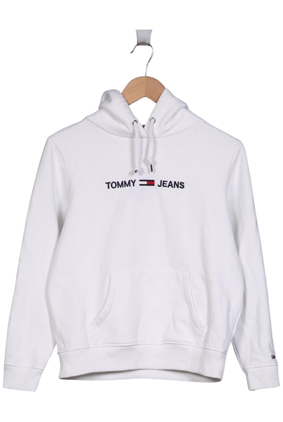 

Tommy Jeans Damen Kapuzenpullover, weiß, Gr. 36