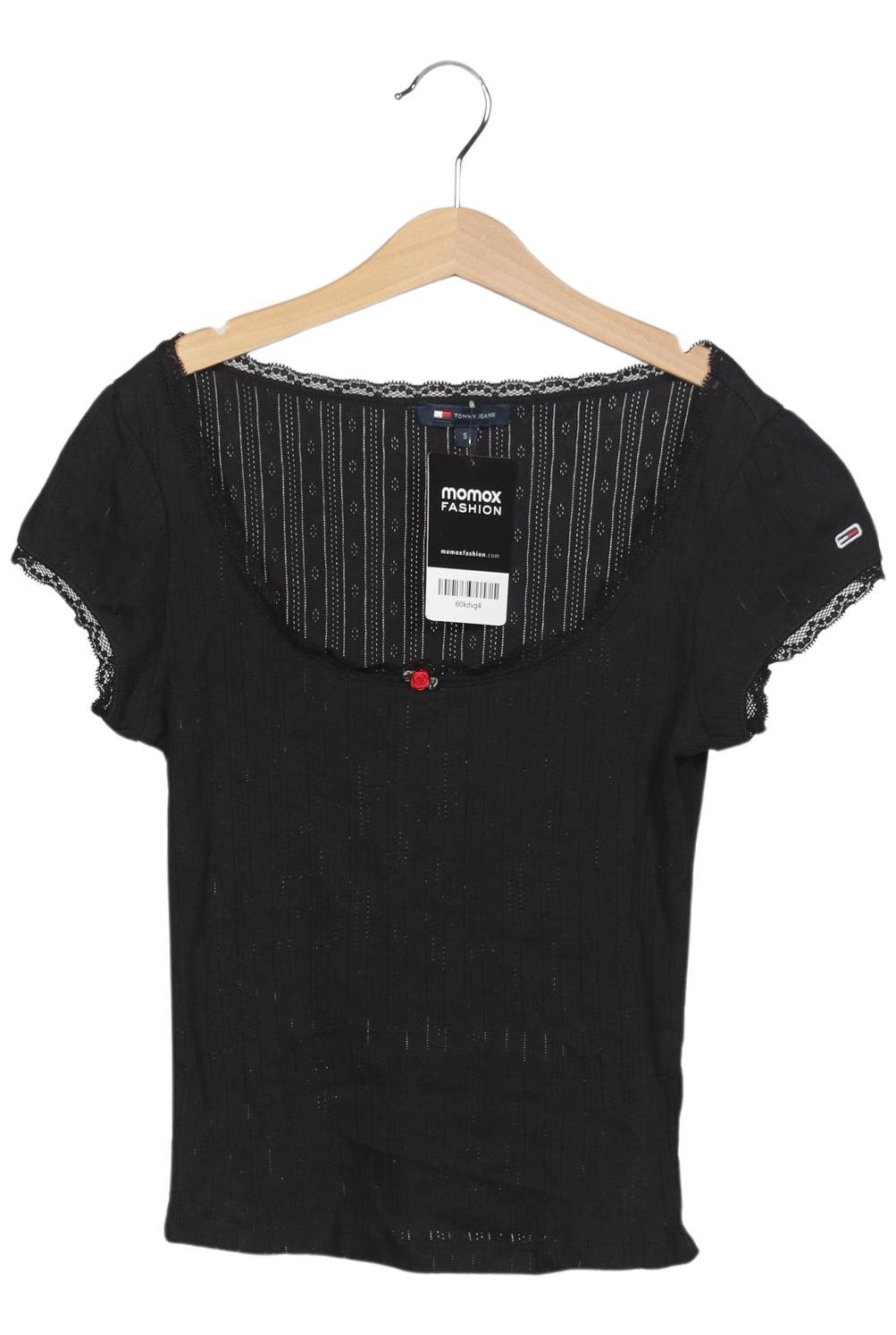 

Tommy Jeans Damen T-Shirt, schwarz, Gr. 36