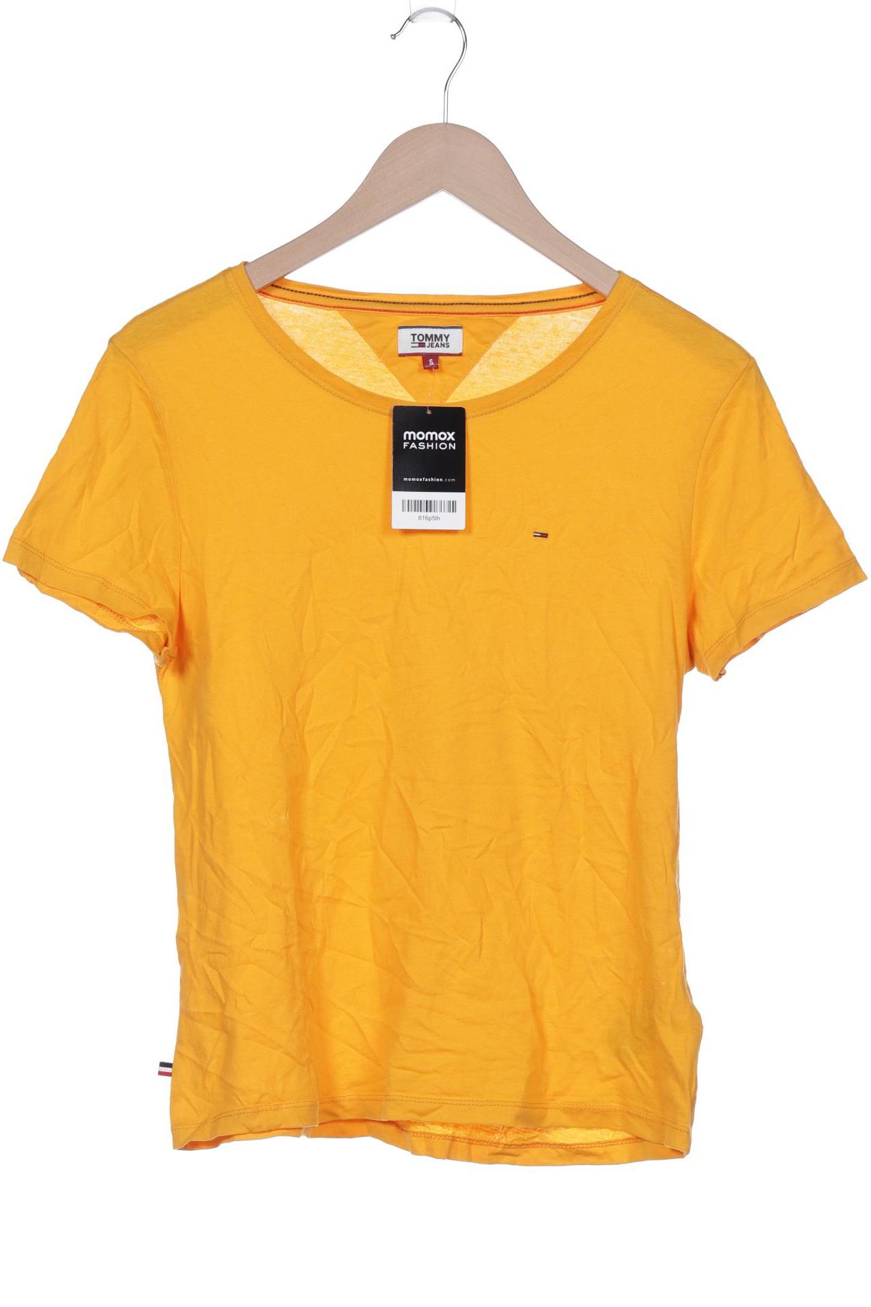 

Tommy Jeans Damen T-Shirt, gelb, Gr. 36