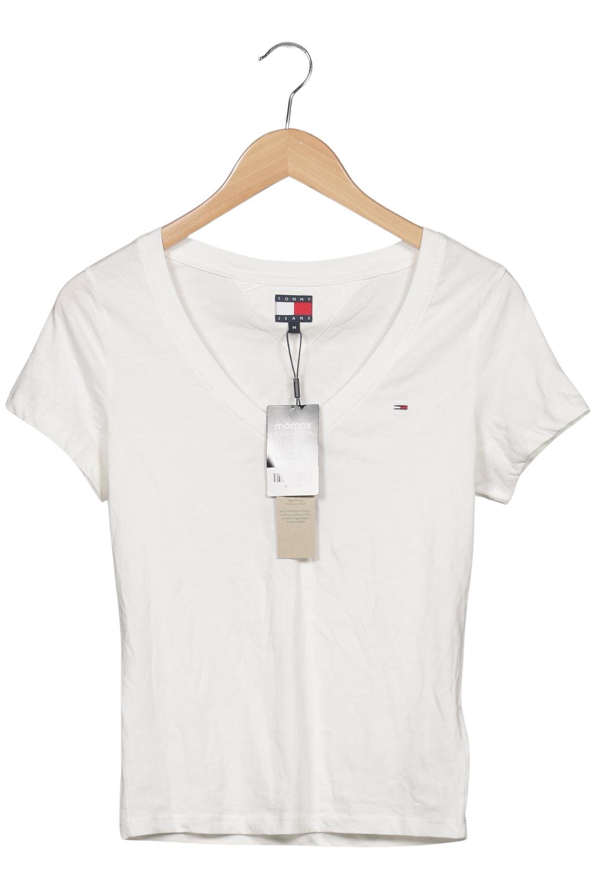 

Tommy Jeans Damen T-Shirt, weiß, Gr. 38