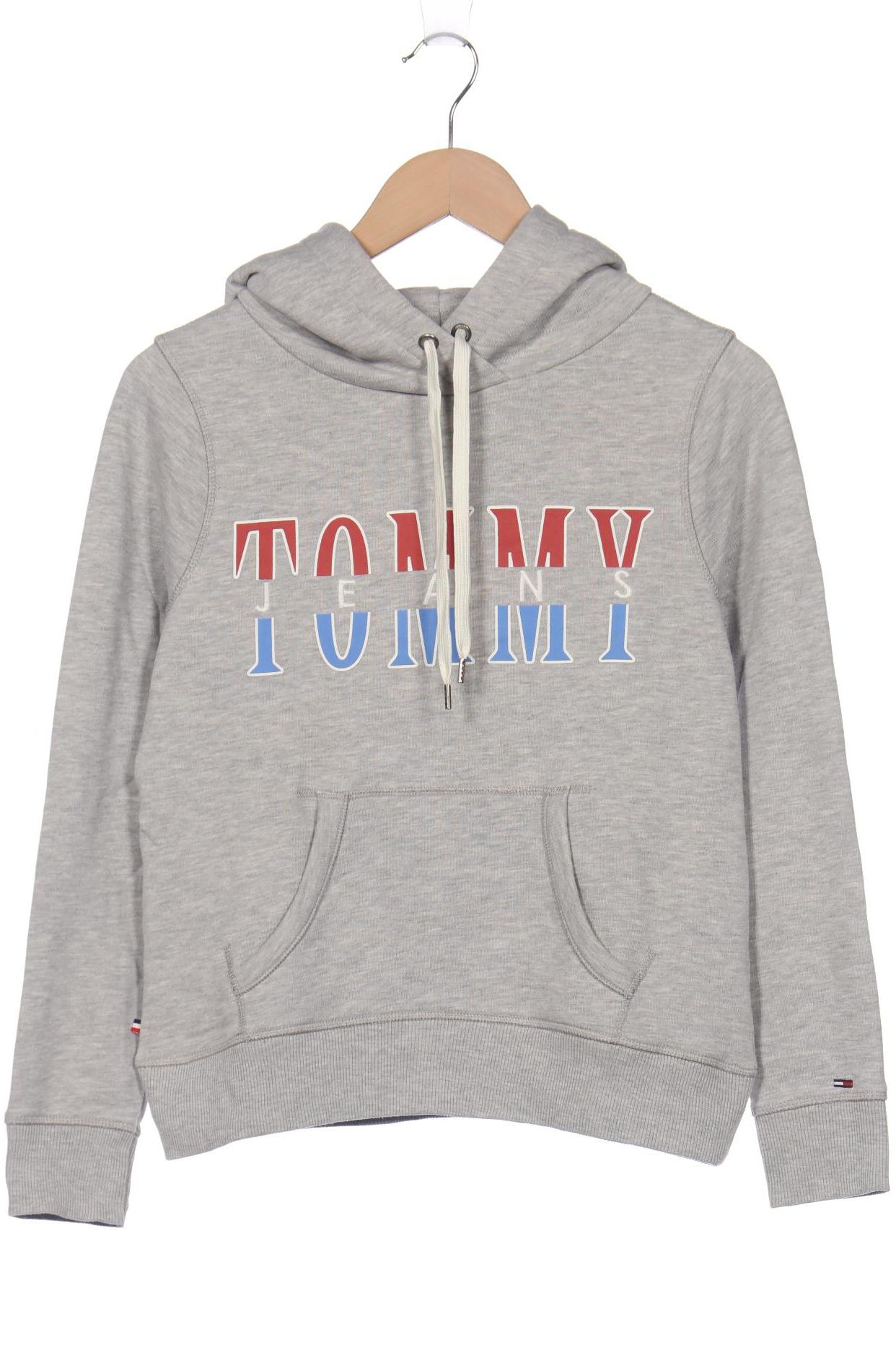 

Tommy Jeans Damen Kapuzenpullover, grau, Gr. 36