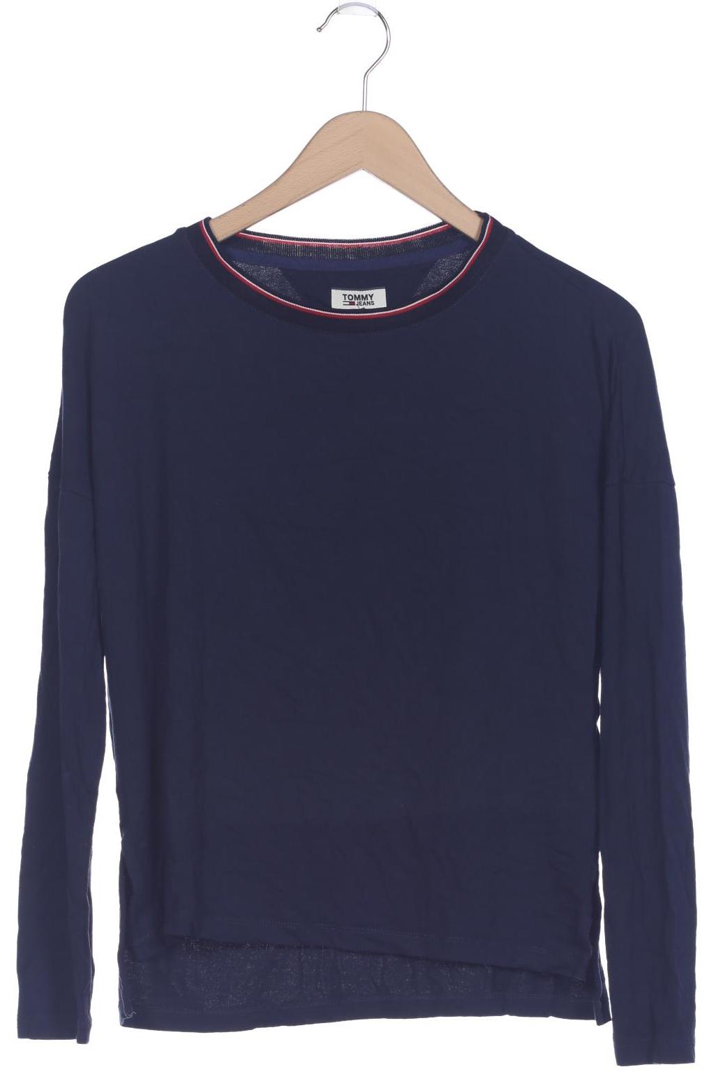 

Tommy Jeans Damen Langarmshirt, marineblau