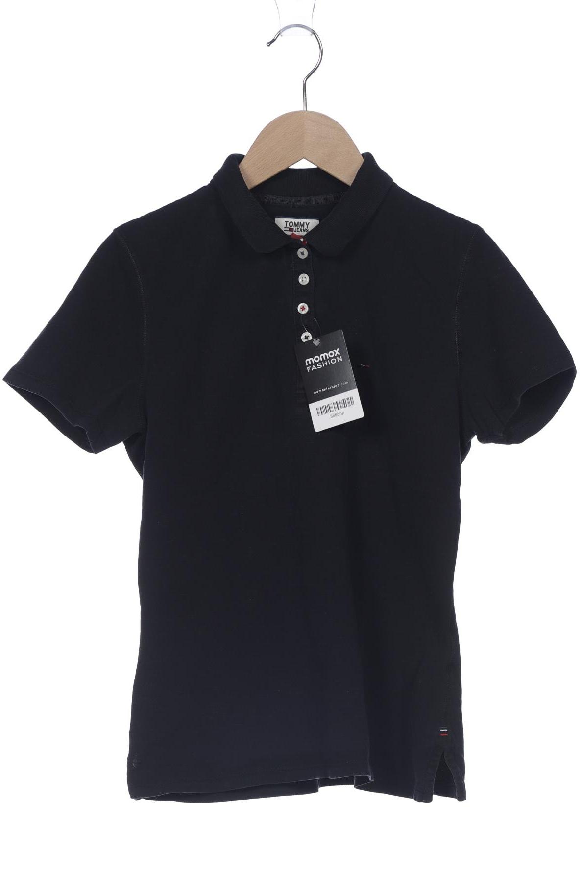 

Tommy Jeans Damen Poloshirt, schwarz