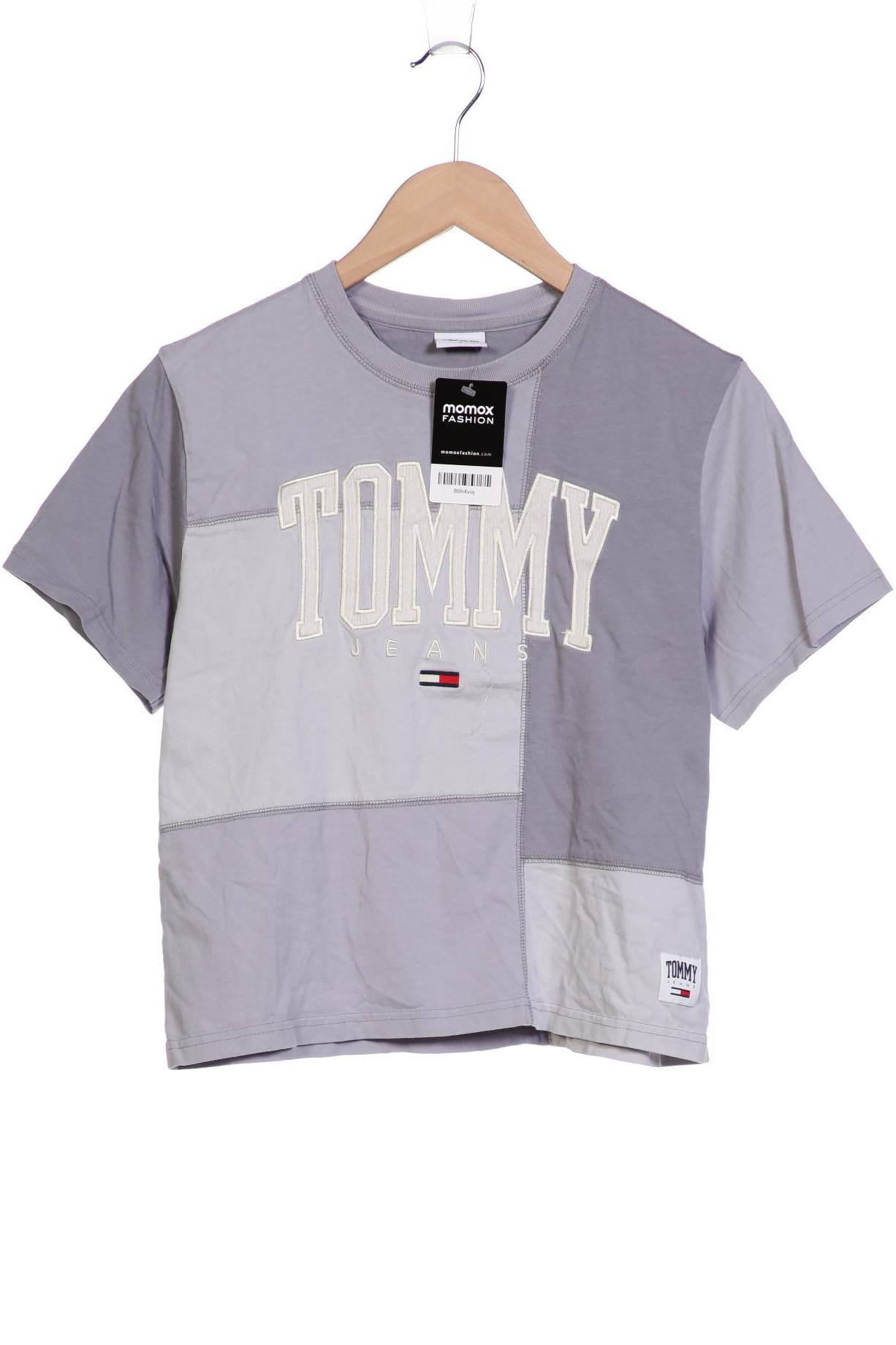 

Tommy Jeans Damen T-Shirt, grau, Gr. 36