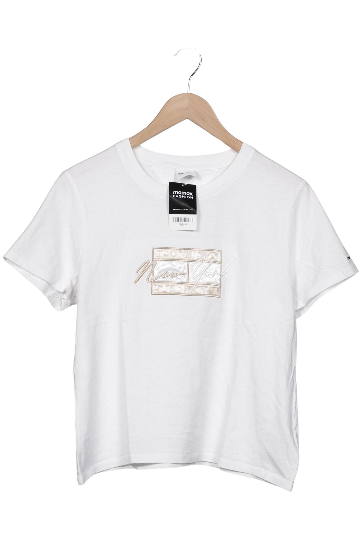 

Tommy Jeans Damen T-Shirt, weiß, Gr. 44