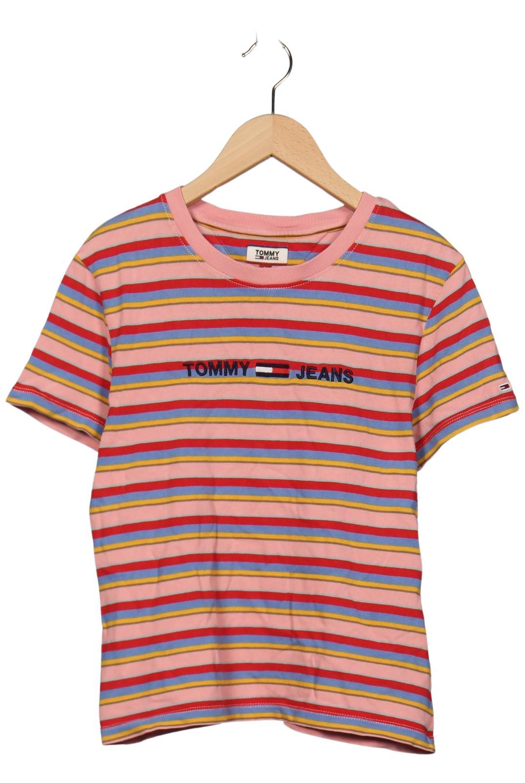 

Tommy Jeans Damen T-Shirt, mehrfarbig, Gr. 36