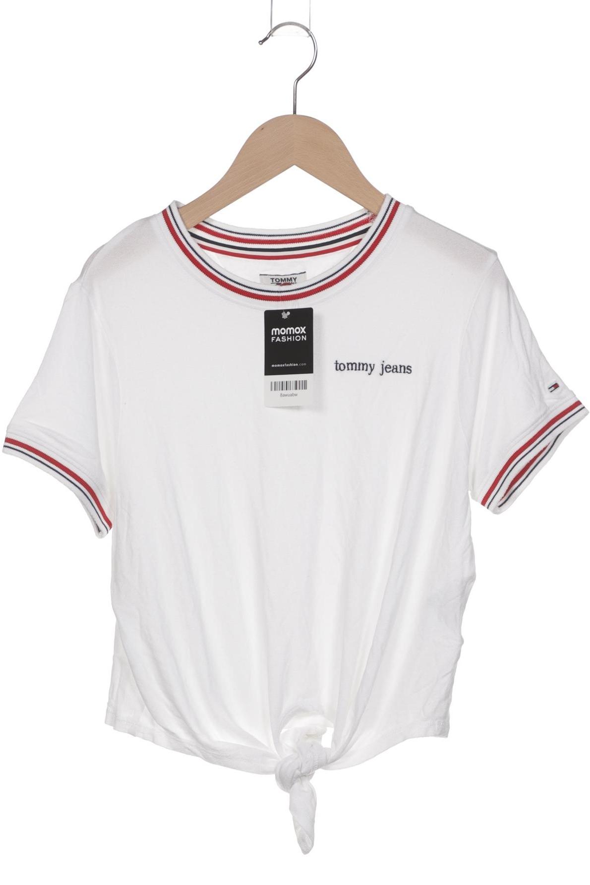 

Tommy Jeans Damen T-Shirt, weiß, Gr. 36