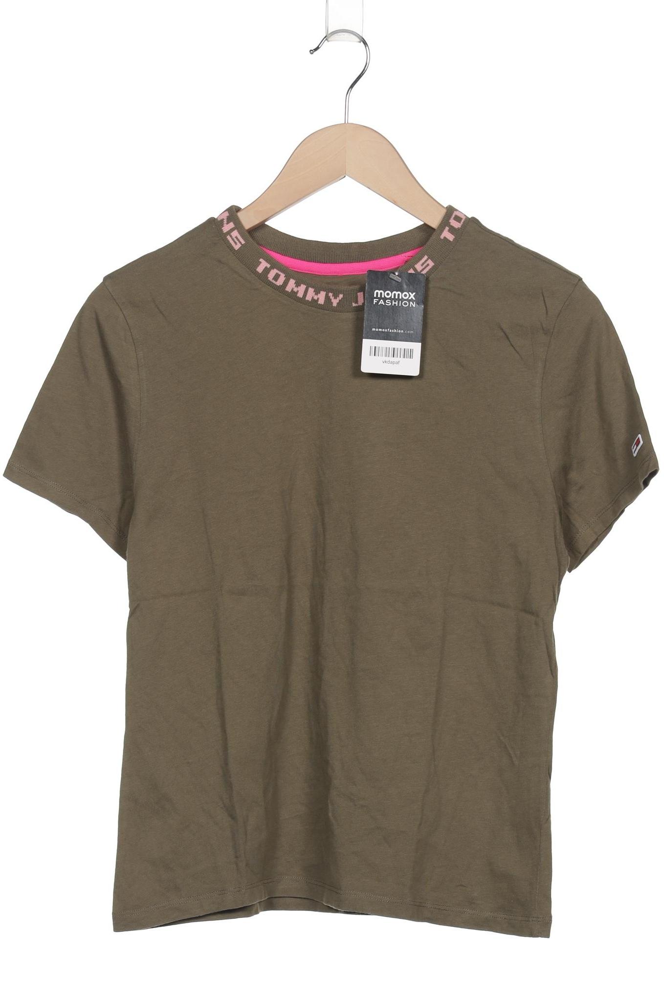 

Tommy Jeans Damen T-Shirt, grün, Gr. 38