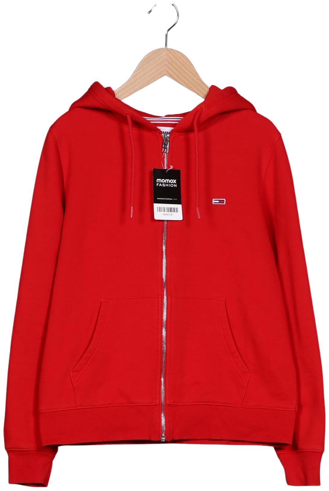 

Tommy Jeans Damen Kapuzenpullover, rot, Gr. 36