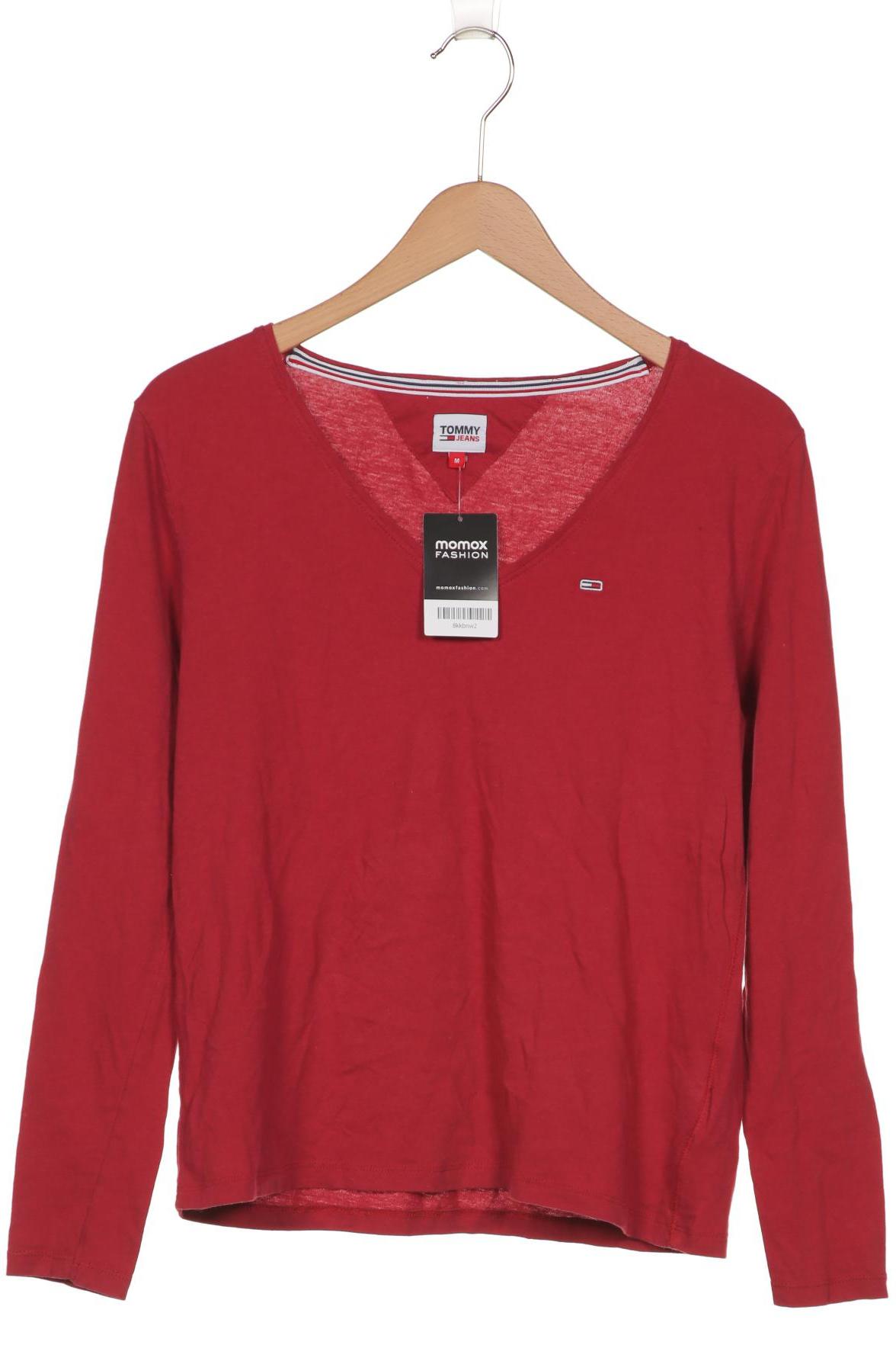 

Tommy Jeans Damen Langarmshirt, bordeaux