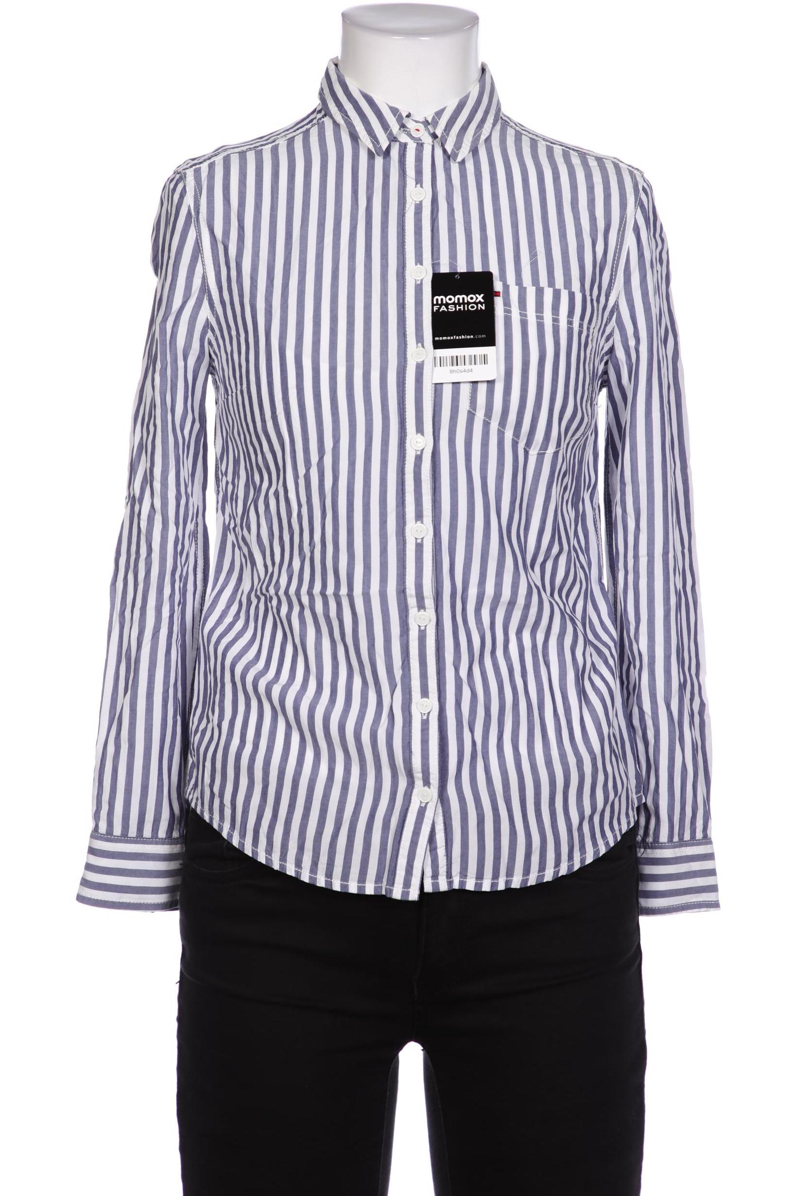 

Tommy Jeans Damen Bluse, blau, Gr. 34