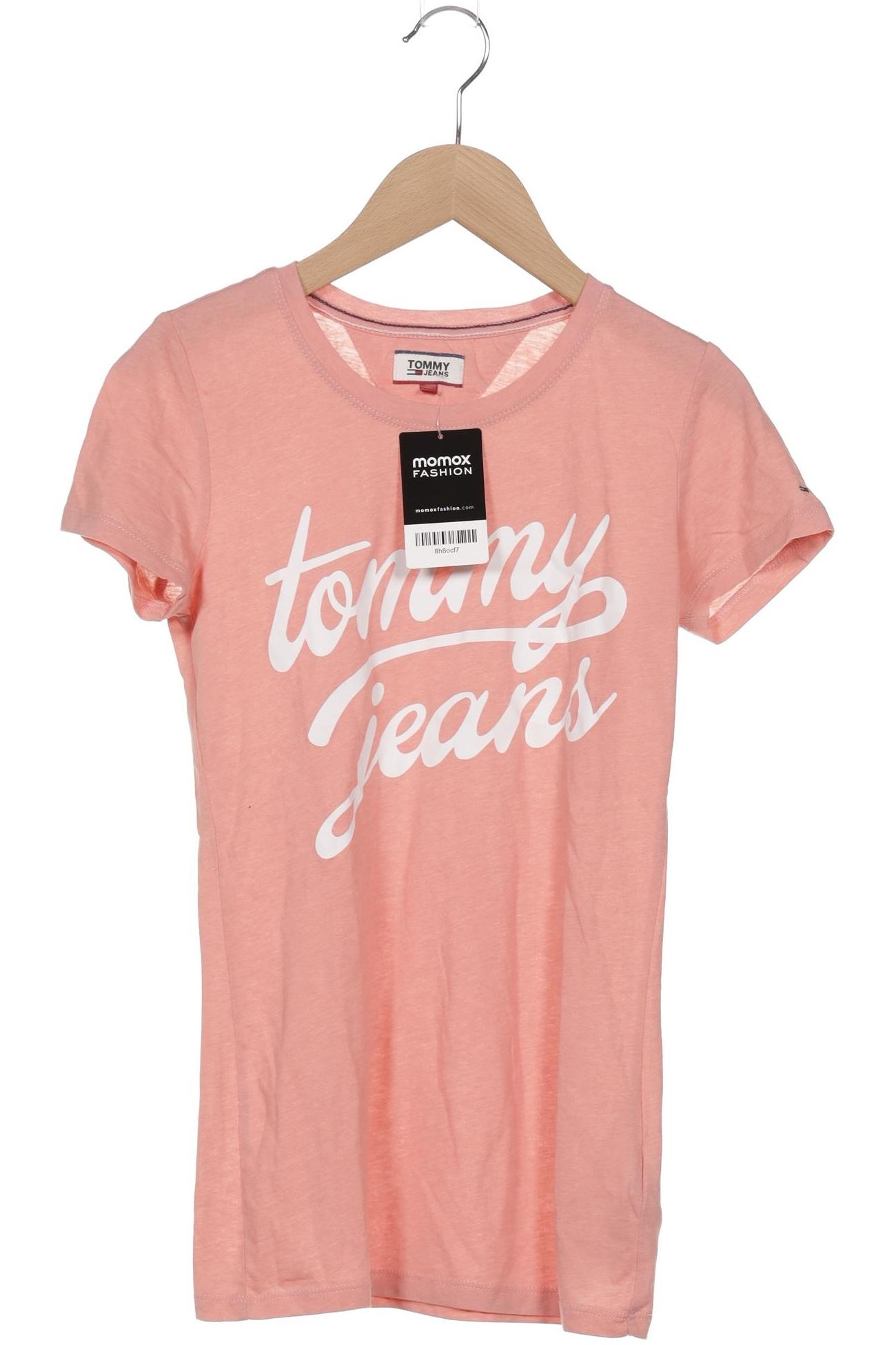 

Tommy Jeans Damen T-Shirt, pink, Gr. 34