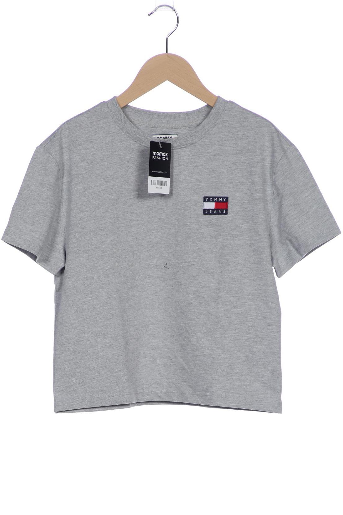 

Tommy Jeans Damen T-Shirt, grau, Gr. 34