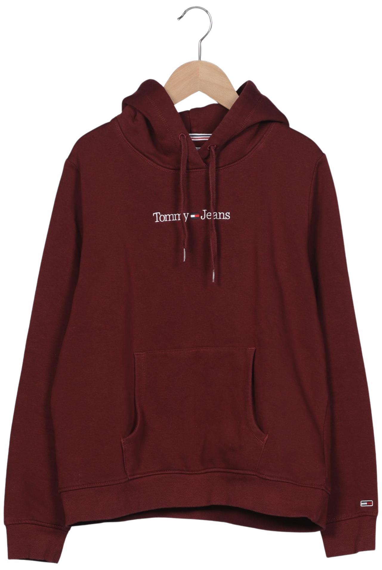 

Tommy Jeans Damen Kapuzenpullover, bordeaux, Gr. 42