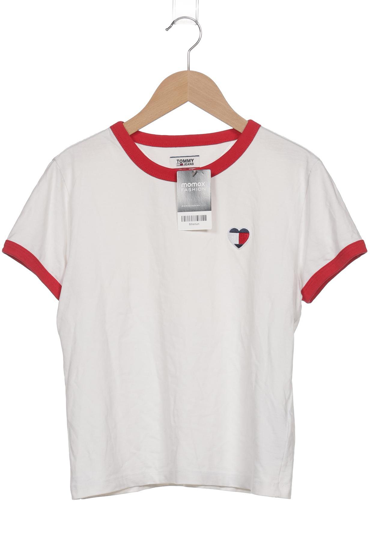 

Tommy Jeans Damen T-Shirt, weiß, Gr. 36