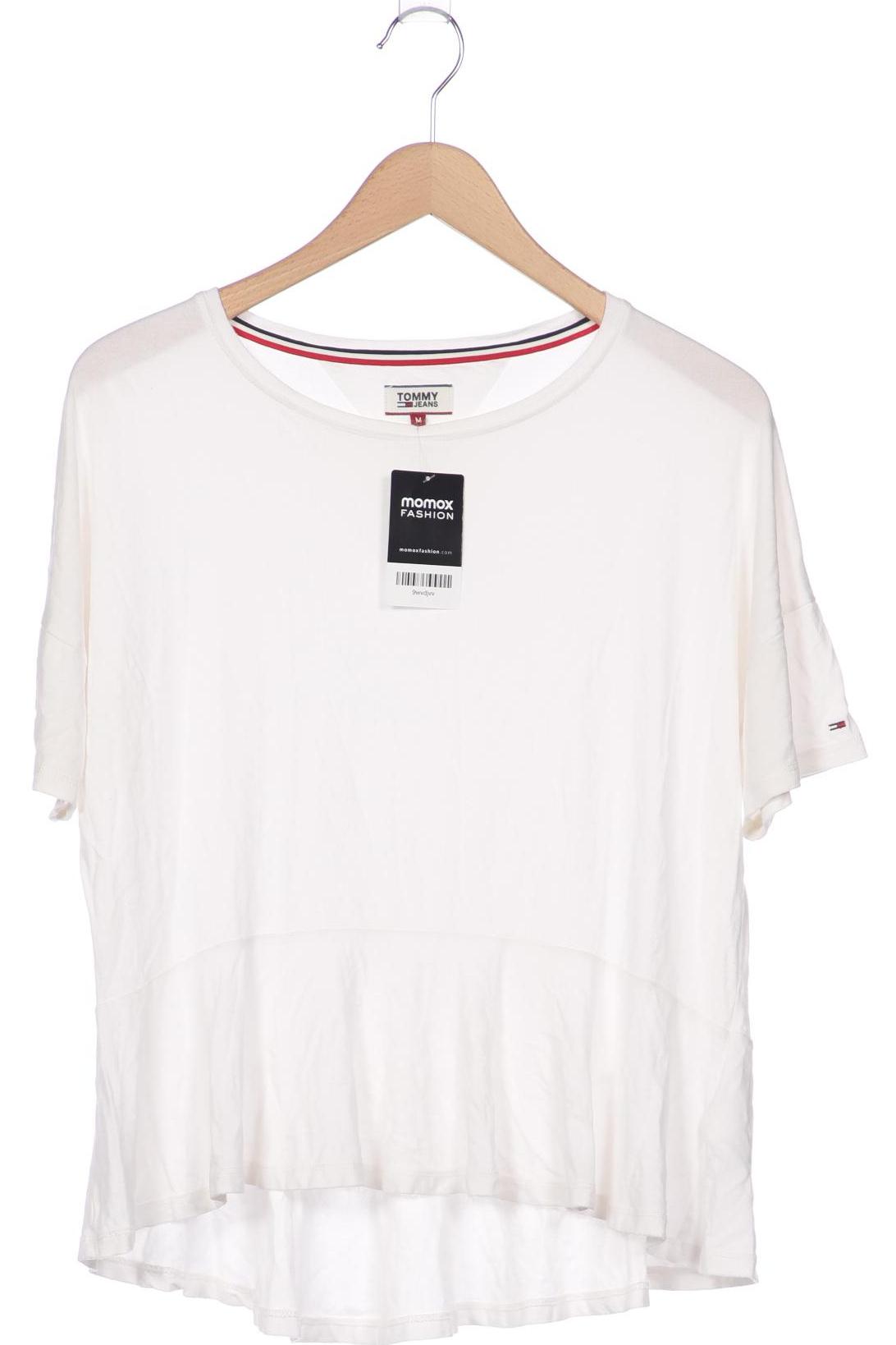 

Tommy Jeans Damen T-Shirt, cremeweiß, Gr. 38