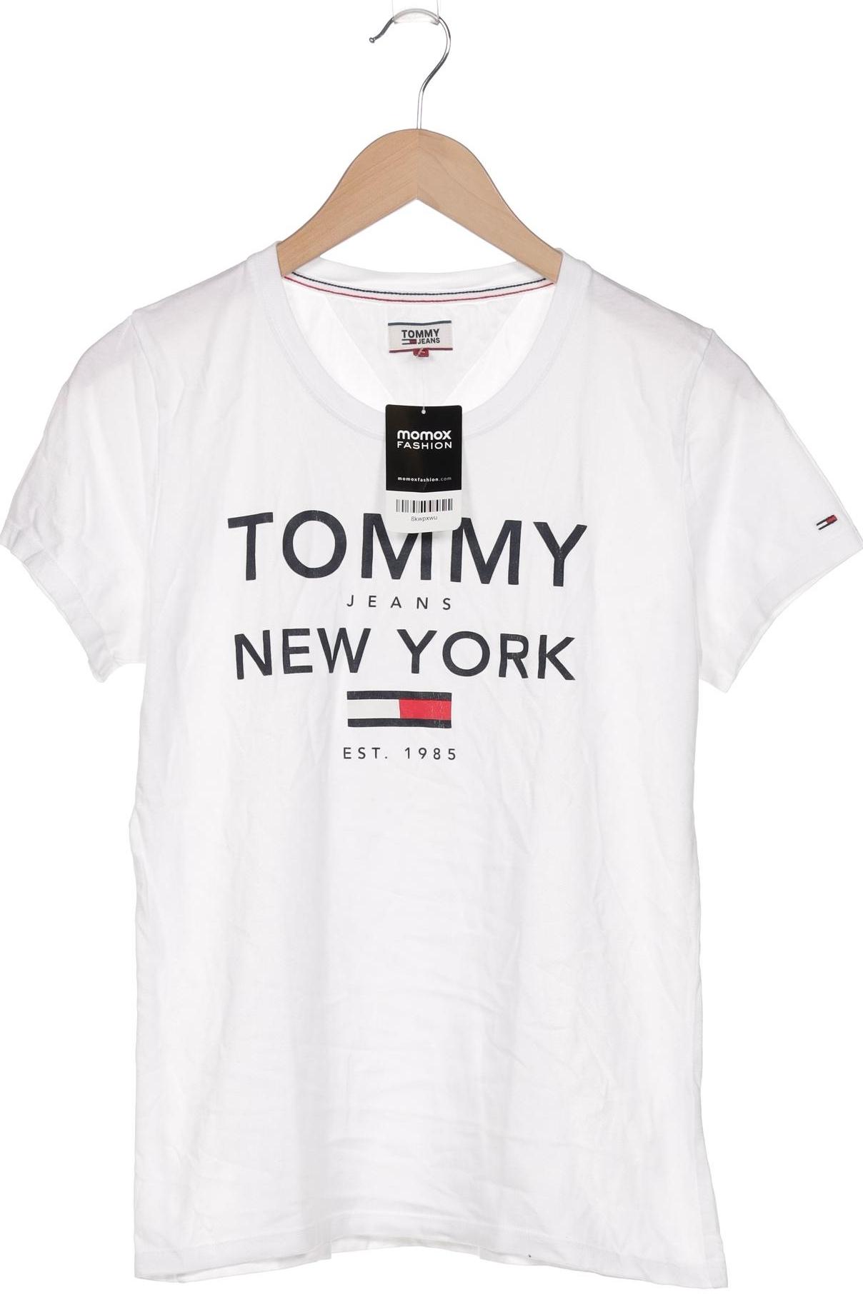 

Tommy Jeans Damen T-Shirt, weiß, Gr. 38