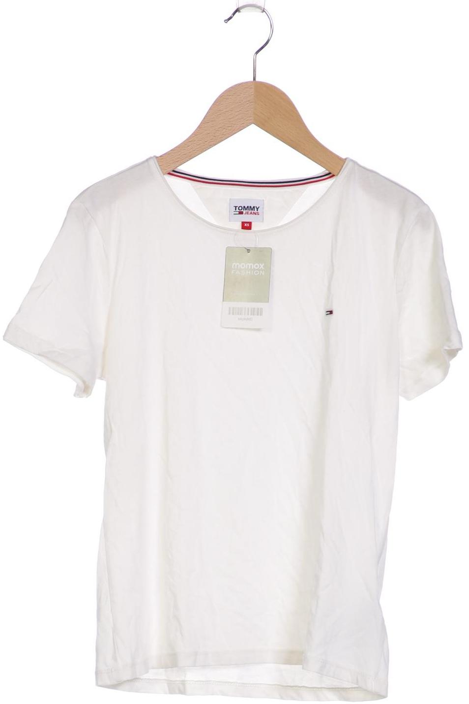 

Tommy Jeans Damen T-Shirt, weiß, Gr. 34