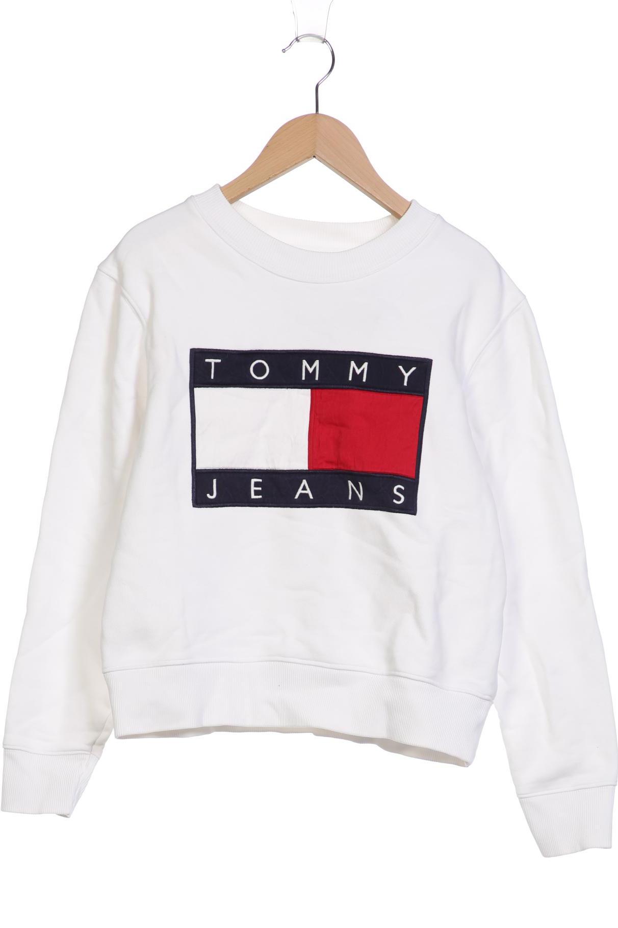 

Tommy Jeans Damen Sweatshirt, weiß, Gr. 38