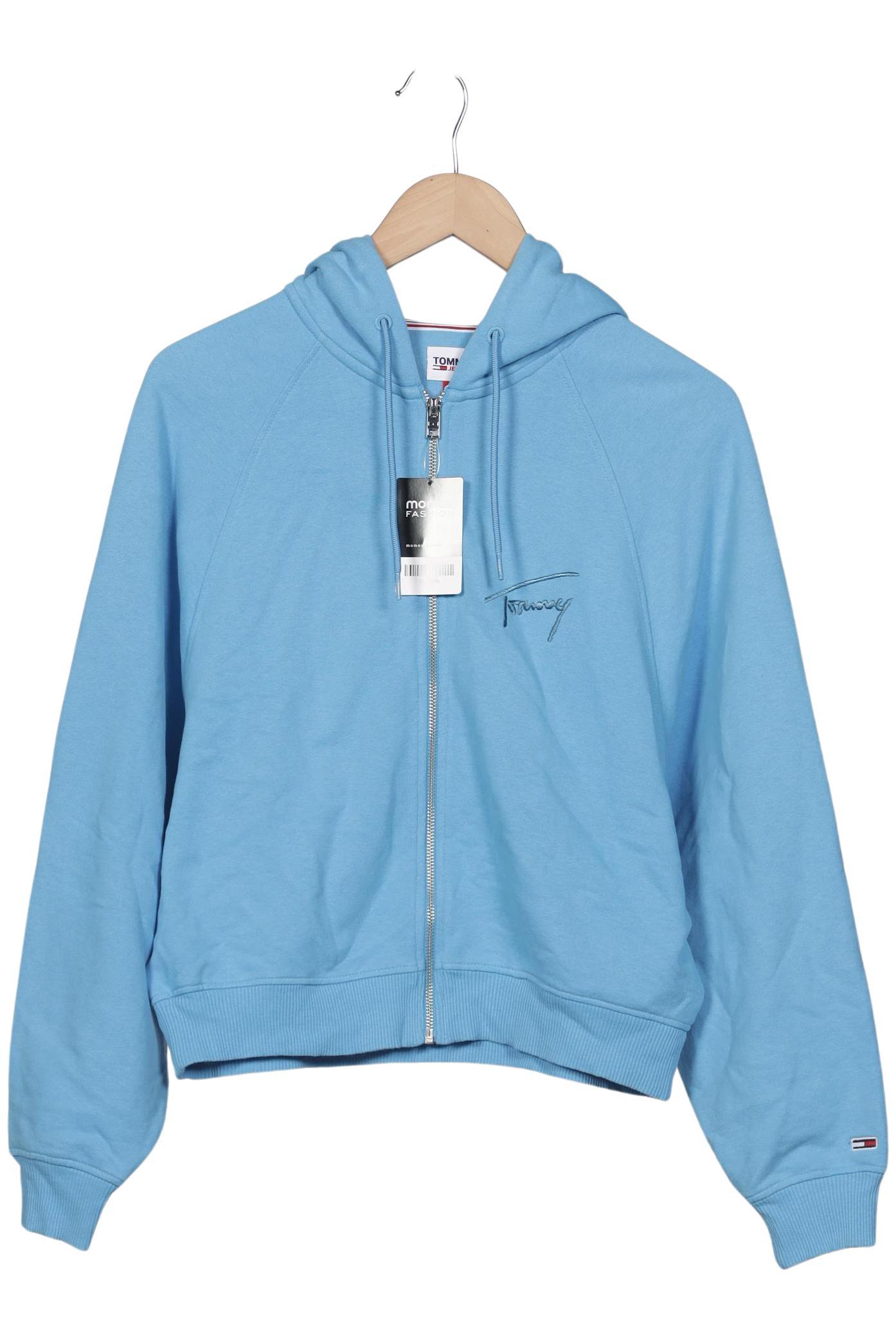 

Tommy Jeans Damen Kapuzenpullover, hellblau, Gr. 36