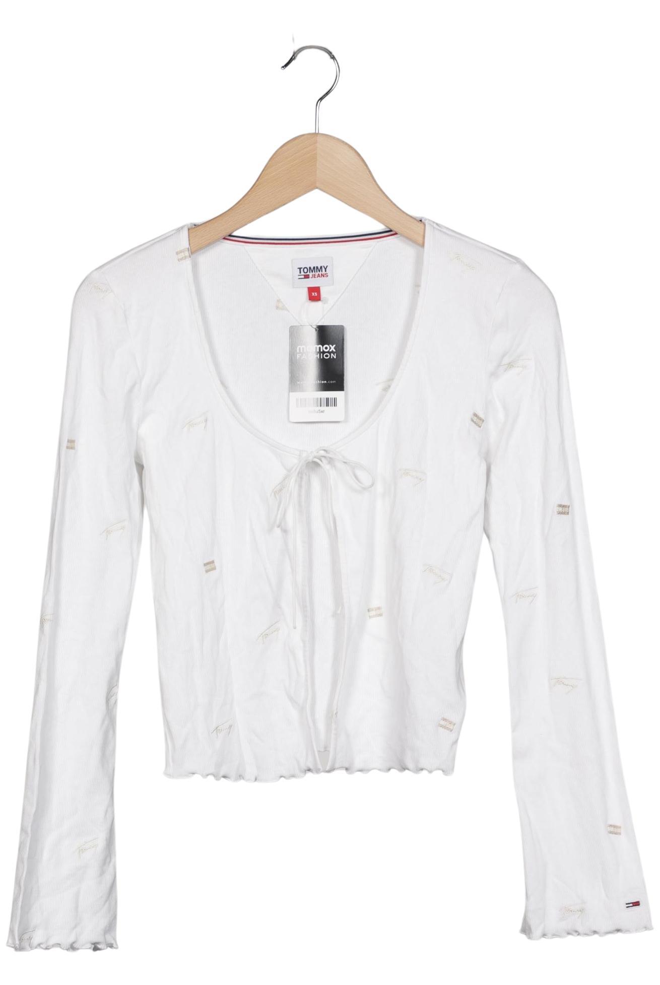 

Tommy Jeans Damen Strickjacke, weiß, Gr. 34