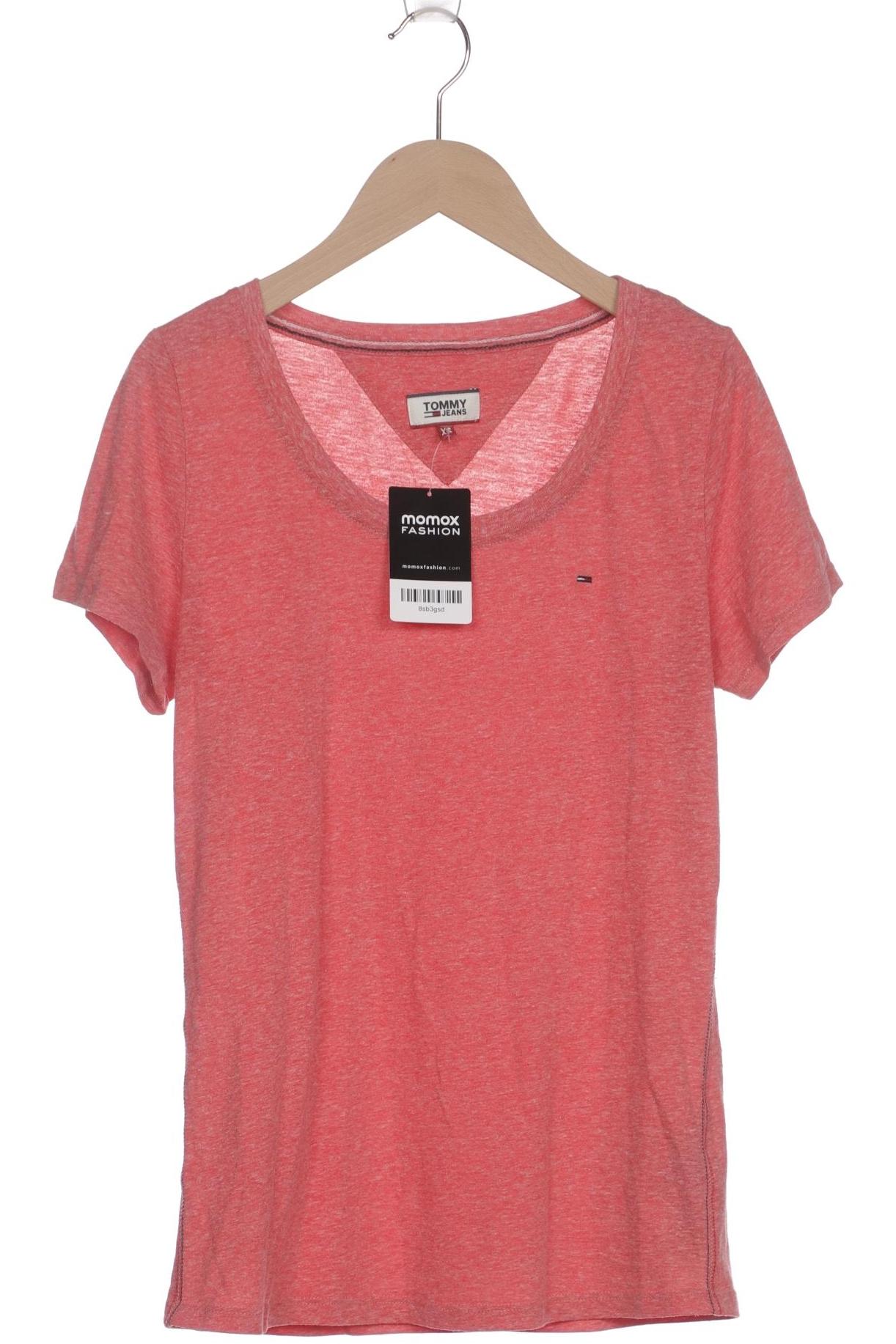 

Tommy Jeans Damen T-Shirt, rot, Gr. 34