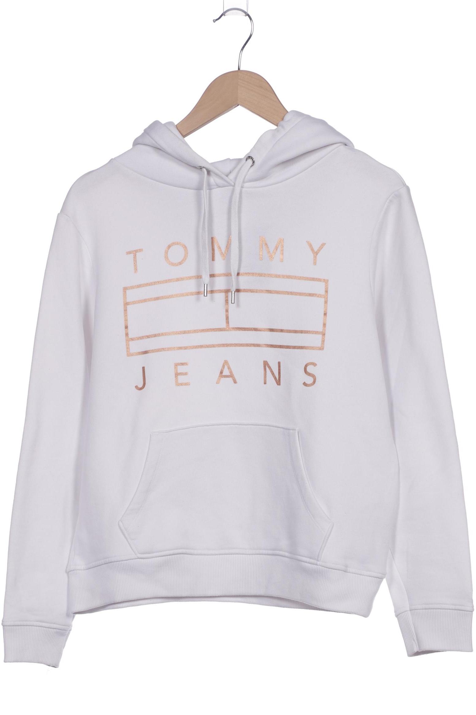 

Tommy Jeans Damen Kapuzenpullover, weiß, Gr. 38
