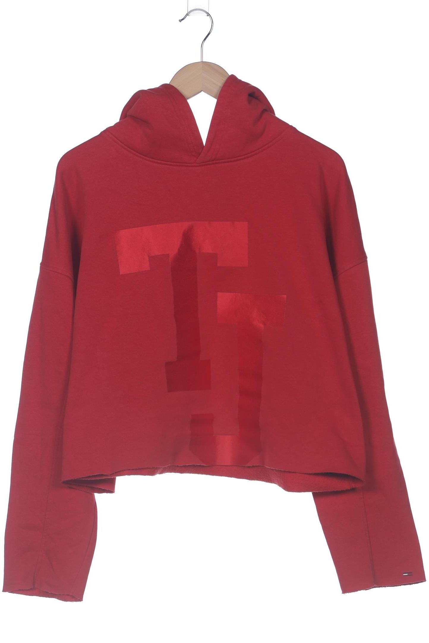

Tommy Jeans Damen Kapuzenpullover, rot, Gr. 38