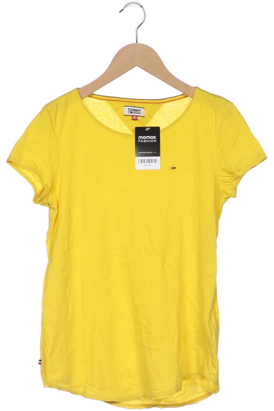 

Tommy Jeans Damen T-Shirt, gelb, Gr. 34