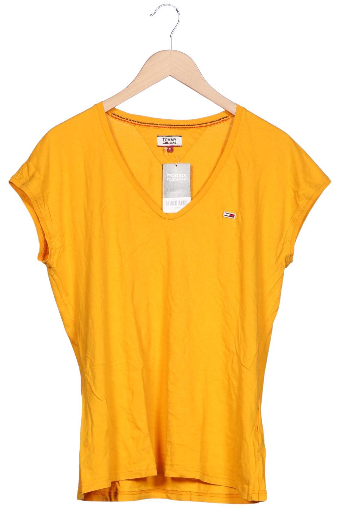 

Tommy Jeans Damen T-Shirt, gelb, Gr. 44