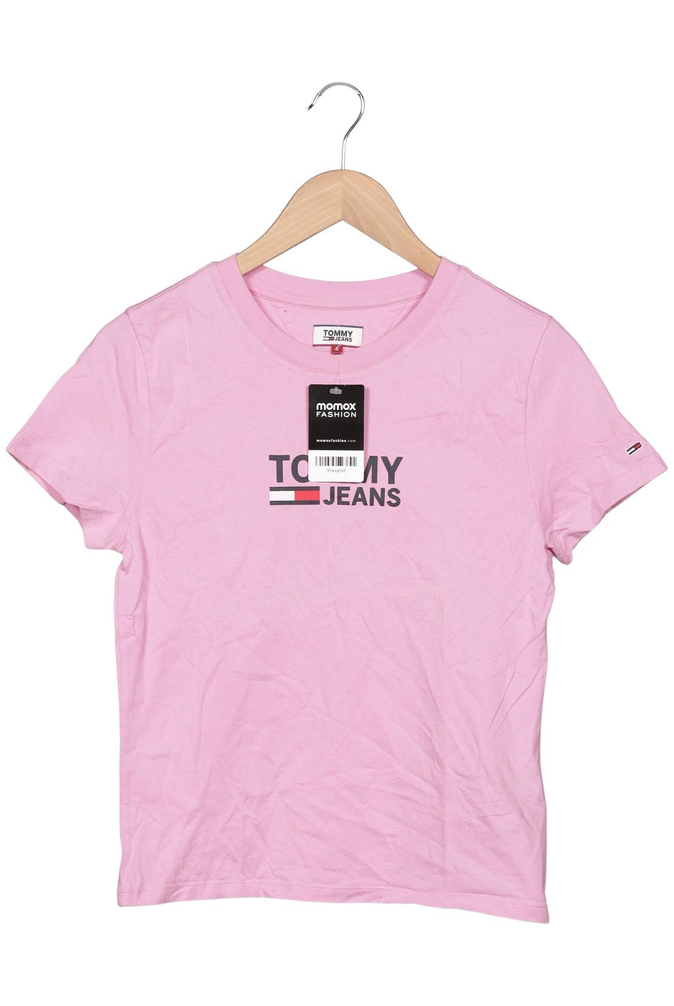 

Tommy Jeans Damen T-Shirt, pink, Gr. 36
