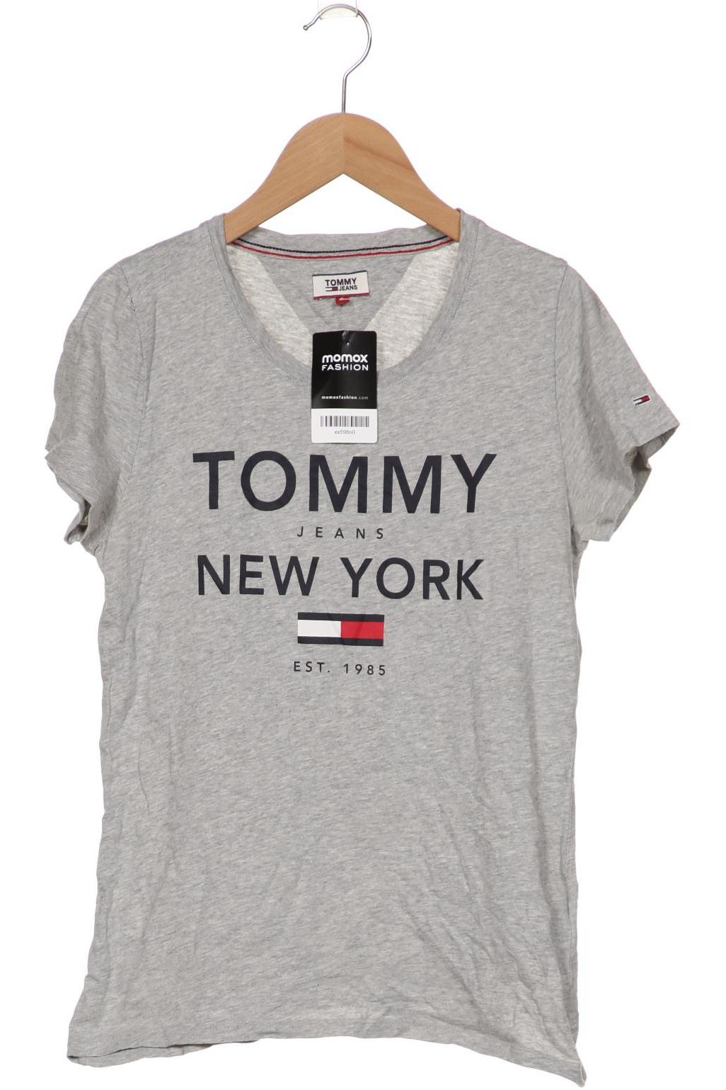 

Tommy Jeans Damen T-Shirt, grau, Gr. 36