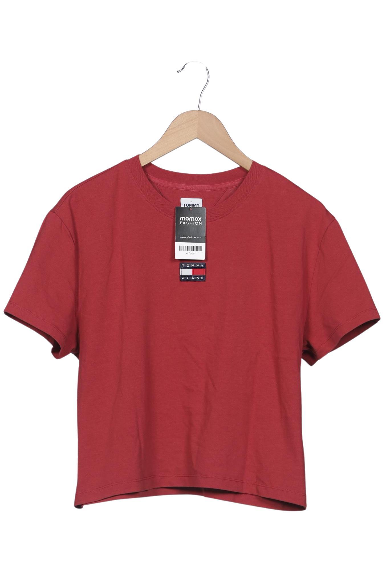 

Tommy Jeans Damen T-Shirt, bordeaux, Gr. 44