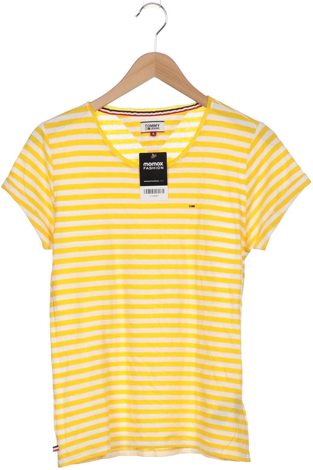 

Tommy Jeans Damen T-Shirt, gelb, Gr. 36