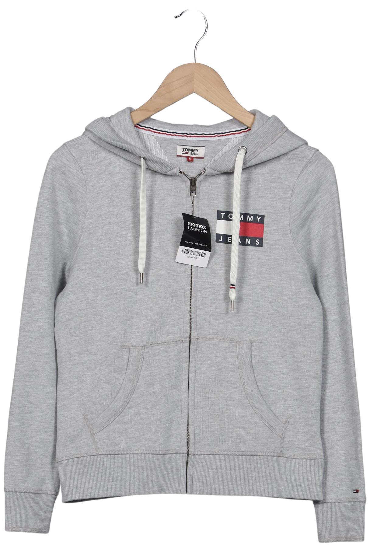 

Tommy Jeans Damen Kapuzenpullover, grau, Gr. 36