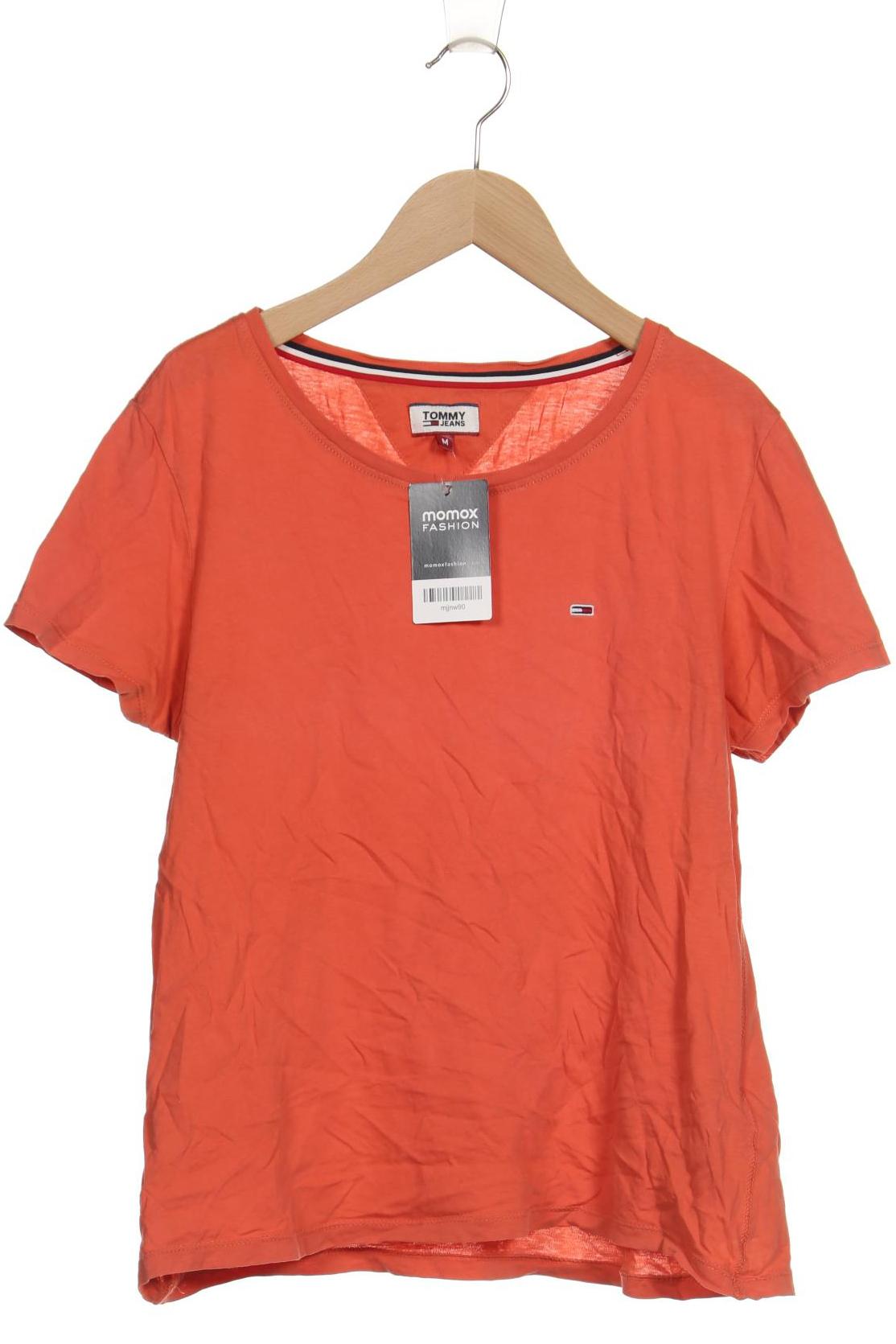 

Tommy Jeans Damen T-Shirt, orange, Gr. 38