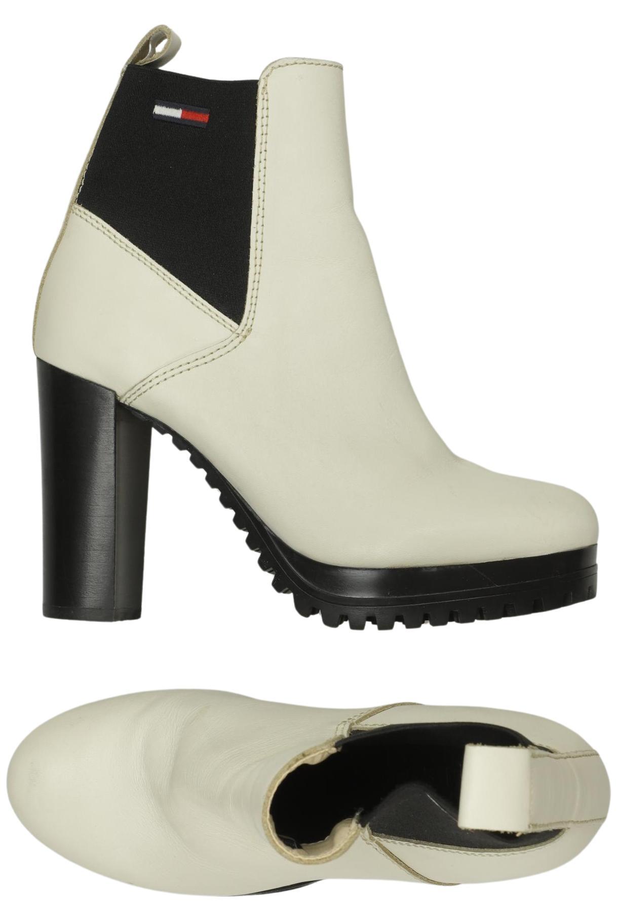 

Tommy Jeans Damen Stiefelette, cremeweiß, Gr. 38