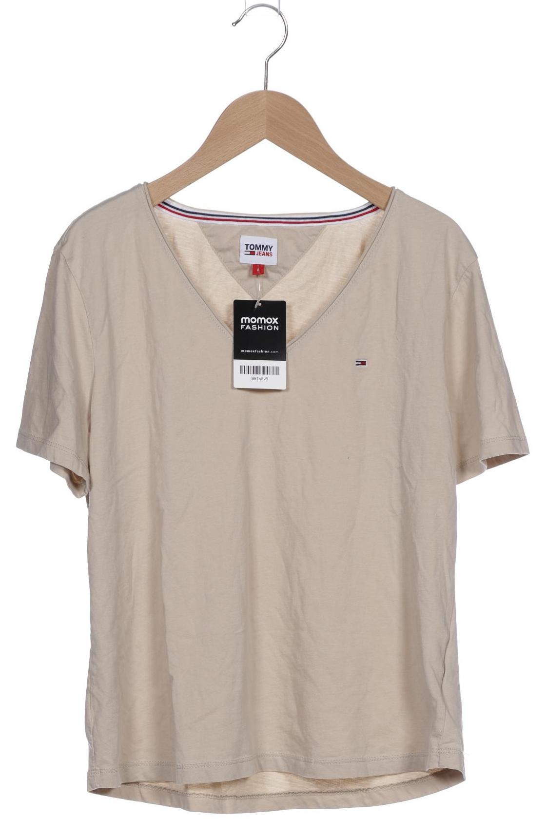 

Tommy Jeans Damen T-Shirt, beige, Gr. 42