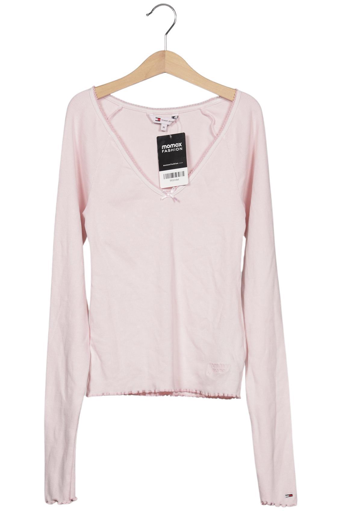 

Tommy Jeans Damen Langarmshirt, pink, Gr. 38