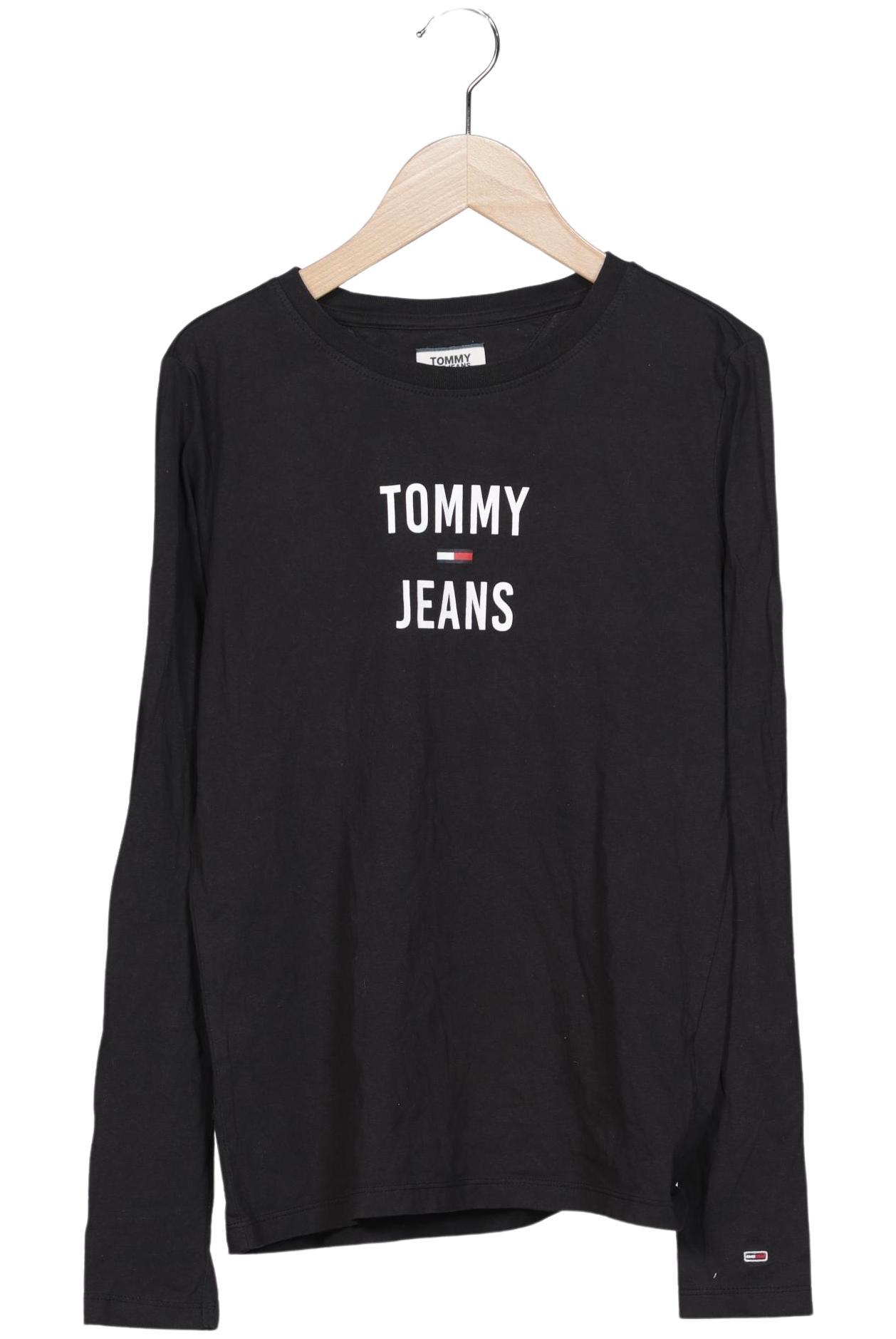 

Tommy Jeans Damen Langarmshirt, schwarz, Gr. 34