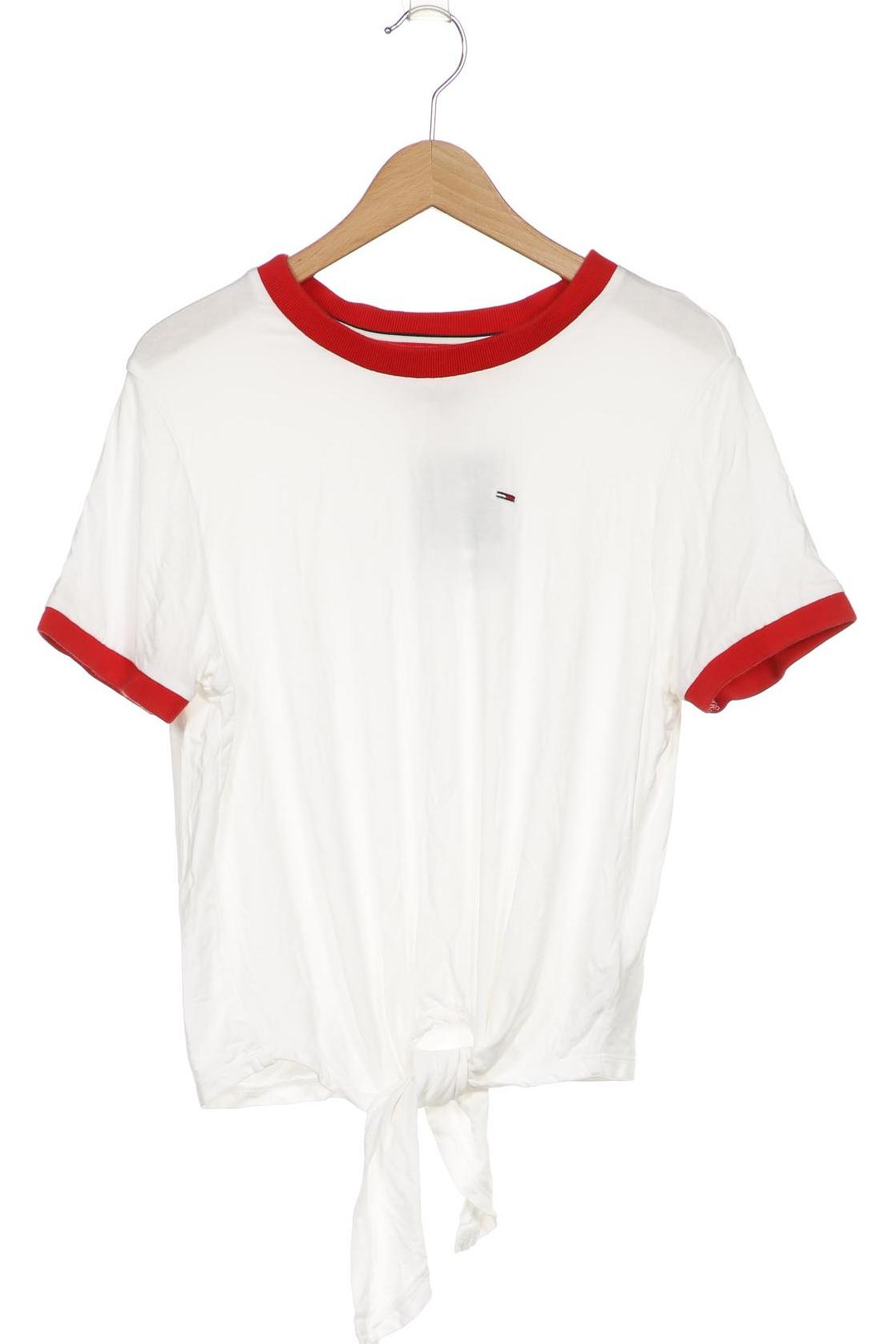 

Tommy Jeans Damen T-Shirt, weiß, Gr. 36