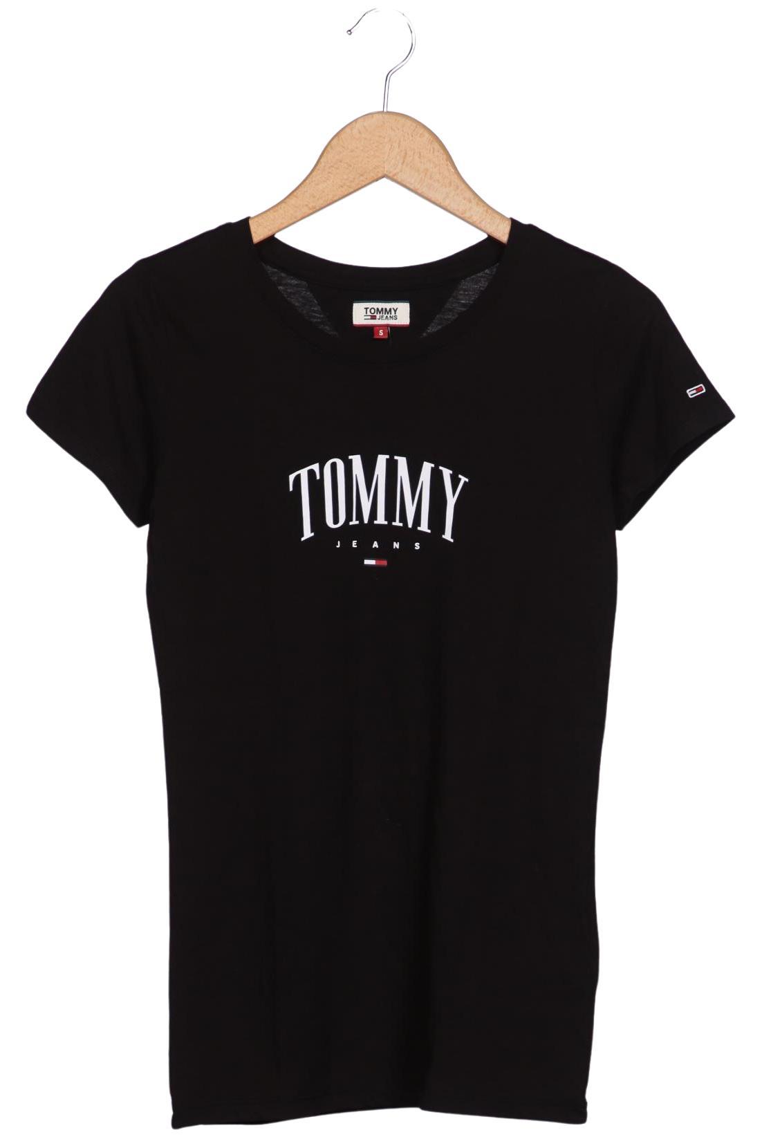 

Tommy Jeans Damen T-Shirt, schwarz, Gr. 36