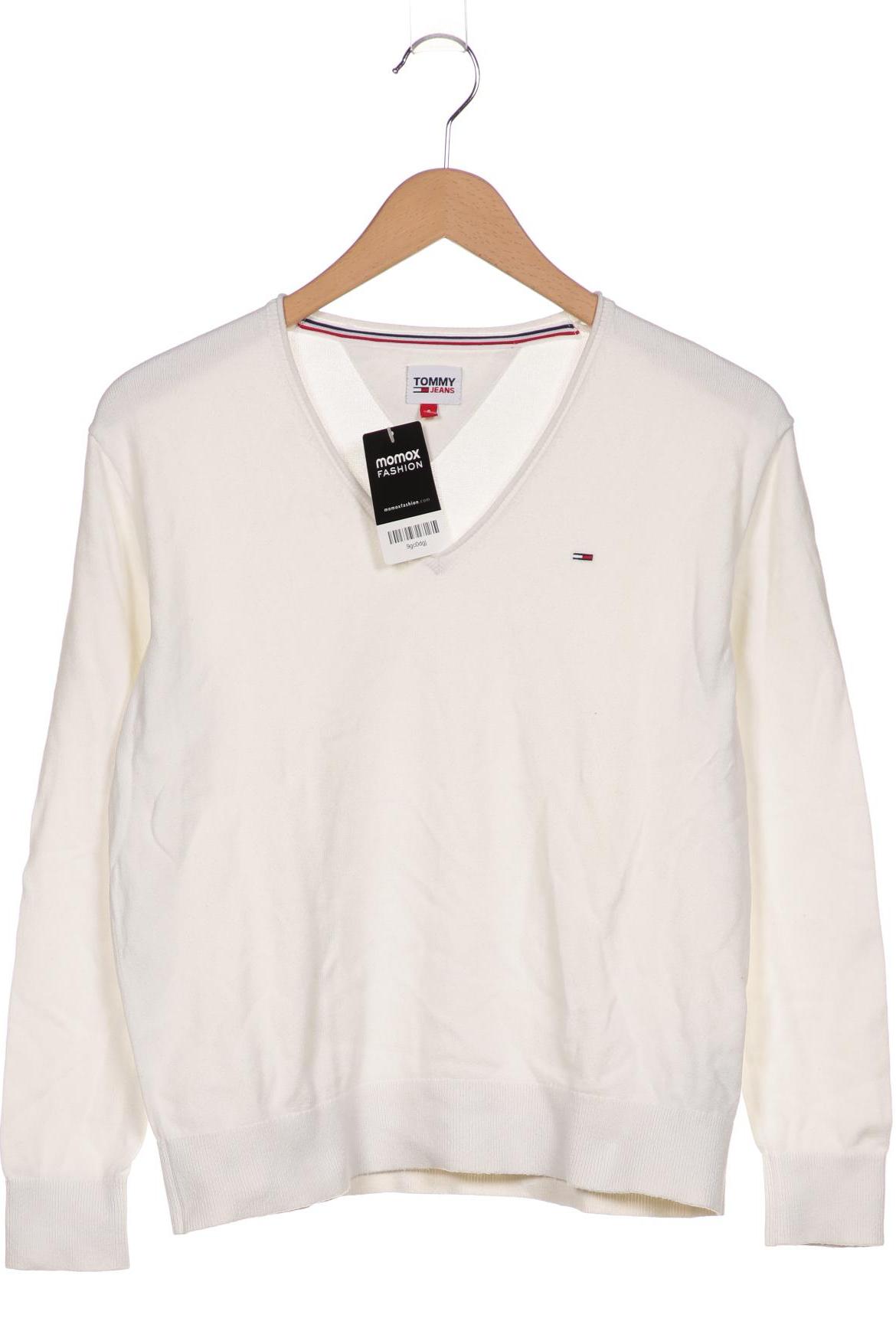 

Tommy Jeans Damen Pullover, weiß, Gr. 36