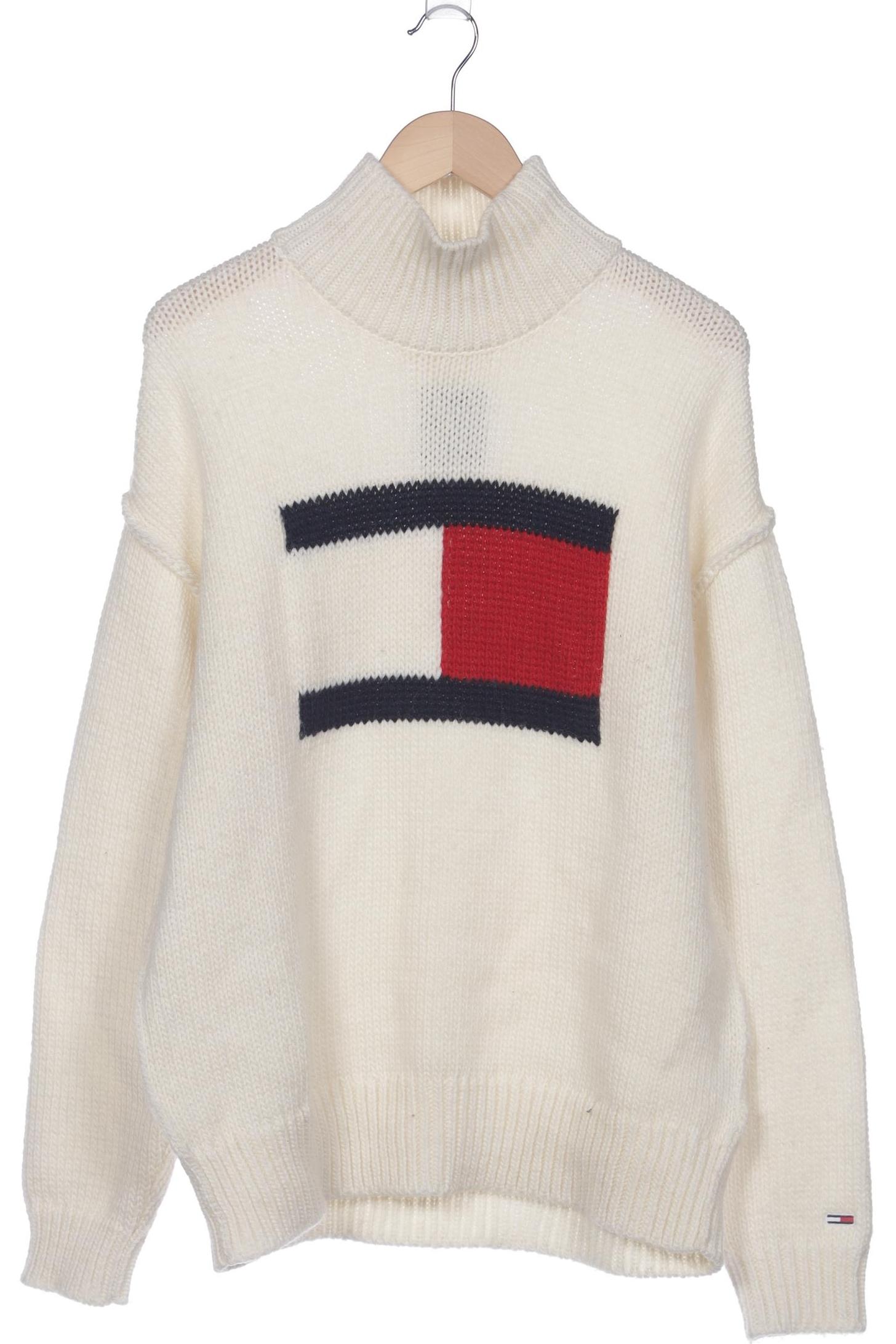 

Tommy Jeans Damen Pullover, weiß, Gr. 42